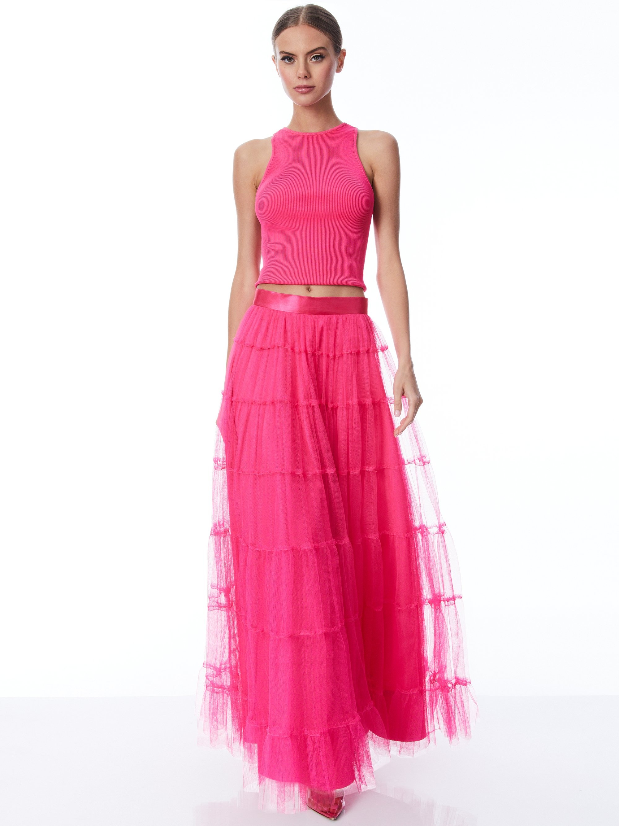 DARCY TULLE MAXI SKIRT - 4