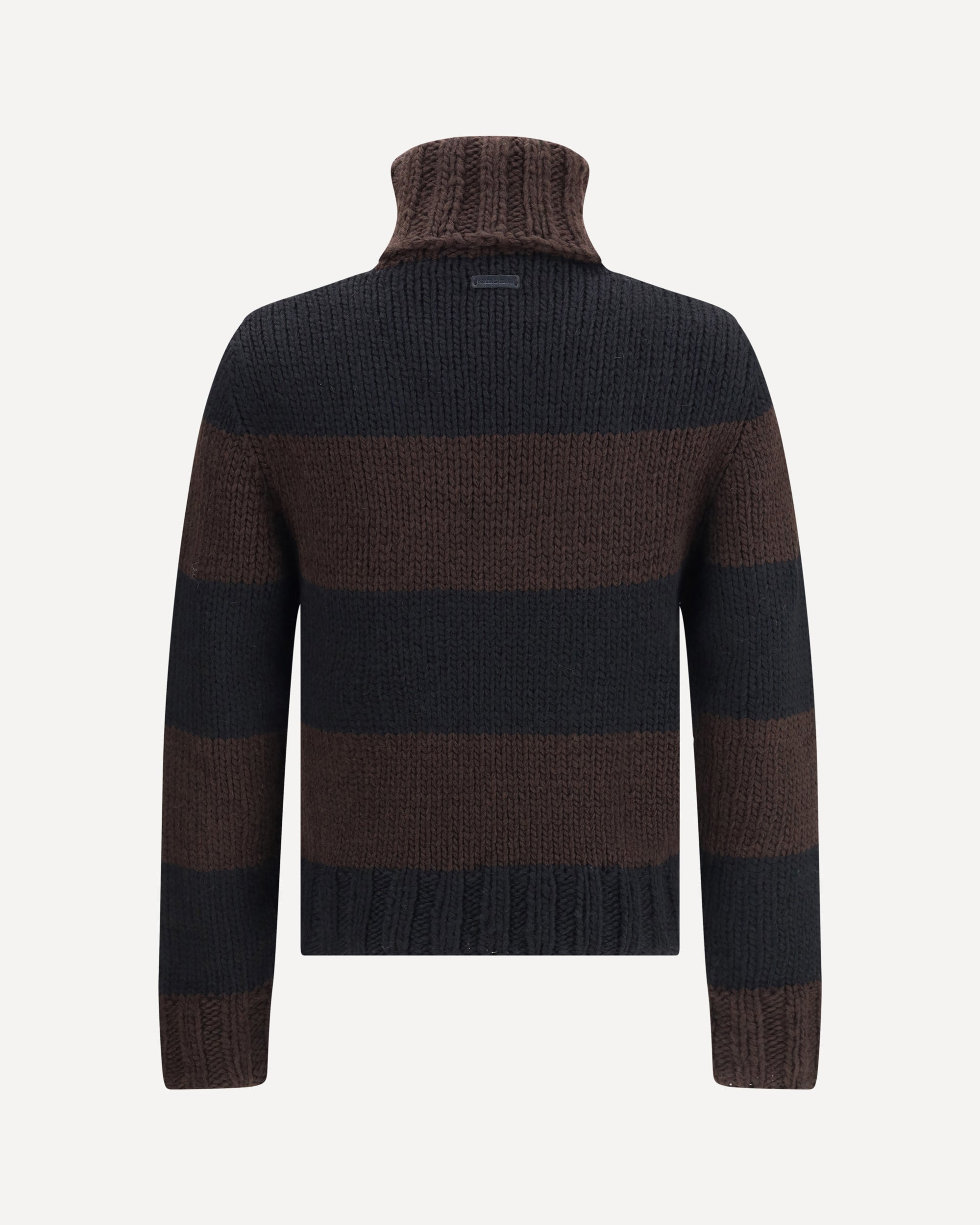 Striped Wool-Blend Turtleneck - 2