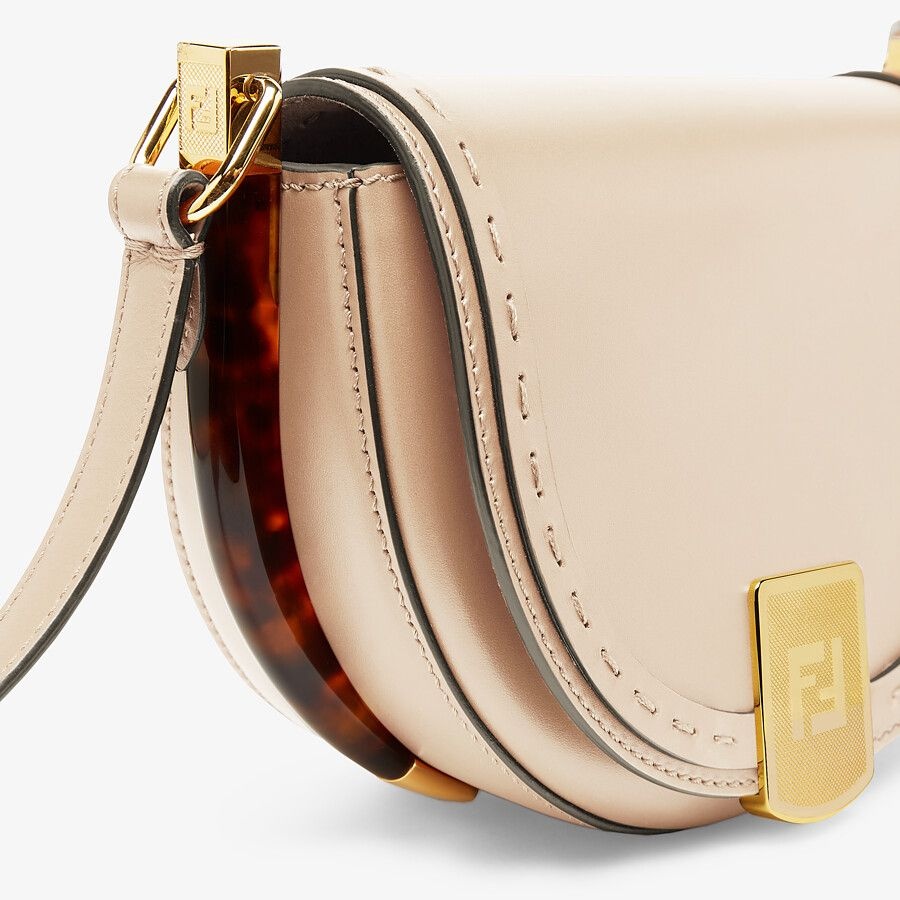 Pink leather bag - 5