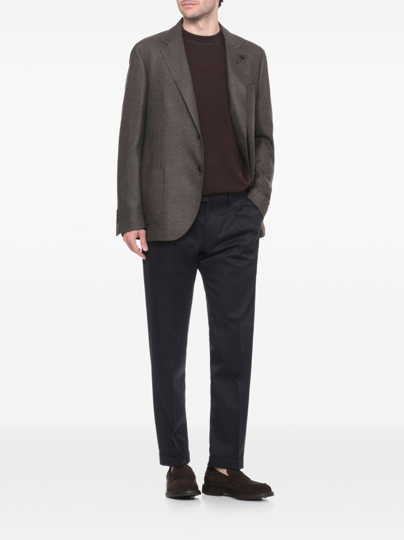 LARDINI buttoned blazer outlook