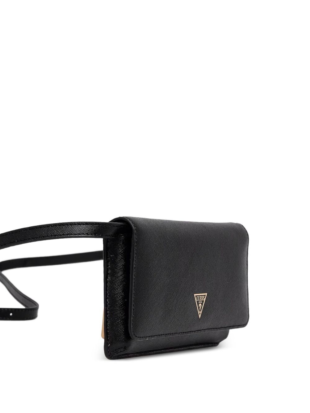 logo-plaque clutch bag - 2