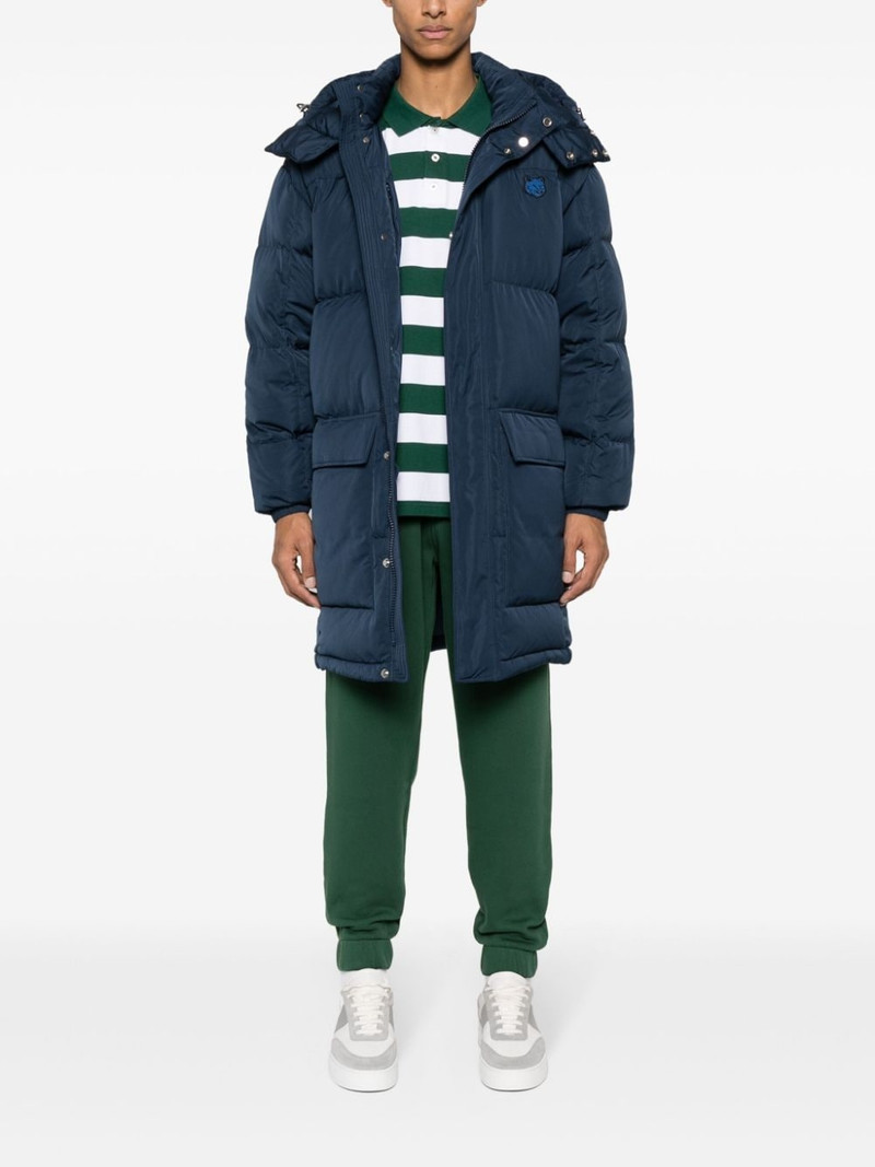 Maison Kitsuné Fox-appliqué cotton track trousers outlook