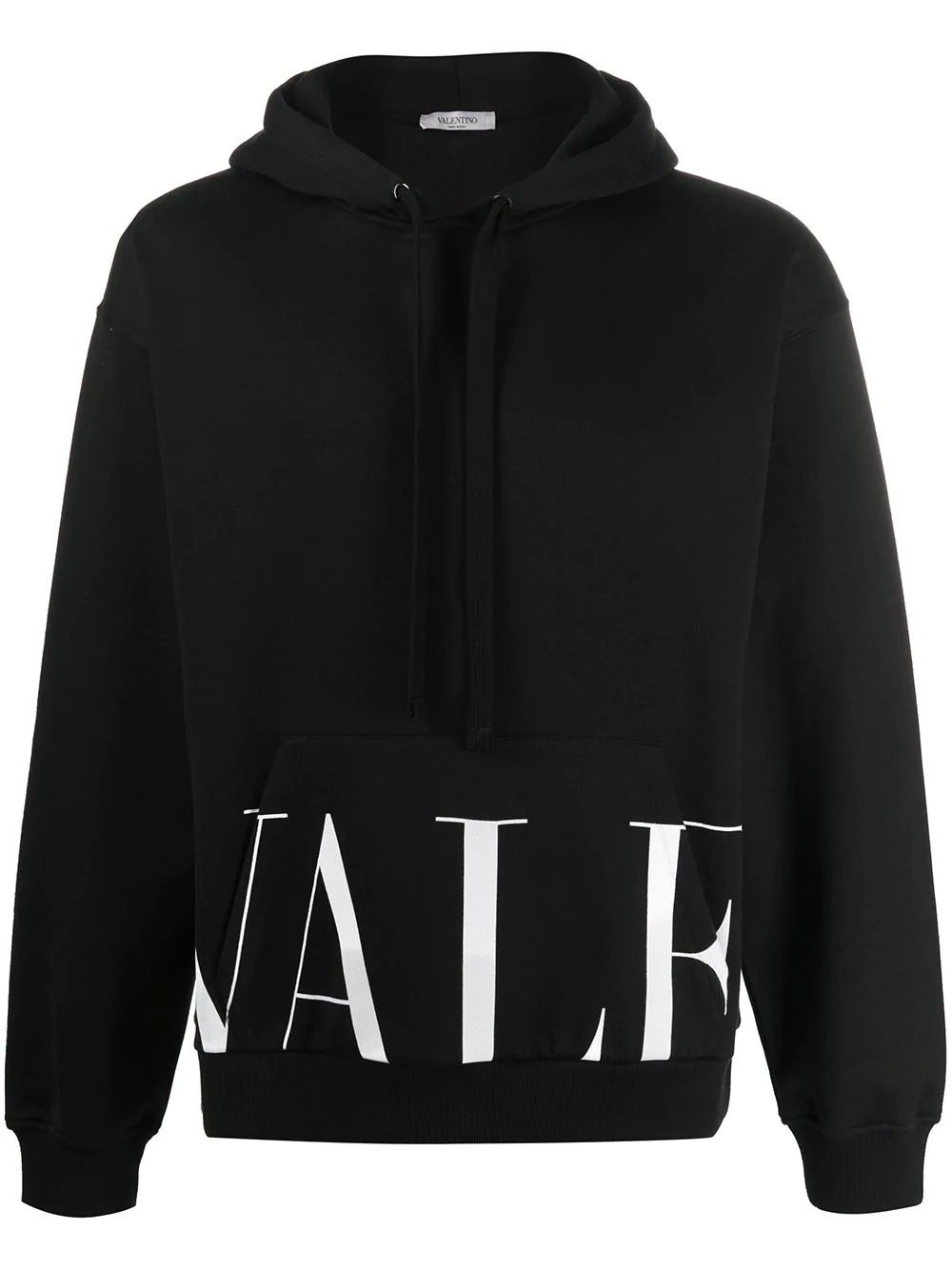 logo-print hoodie - 1