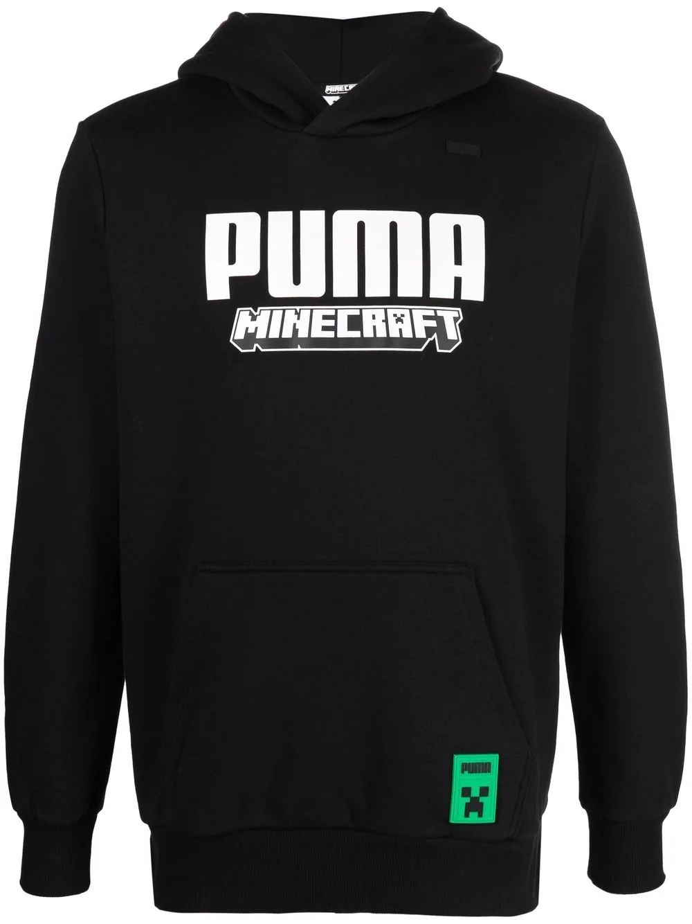 Minecraft logo-print hoodie - 1