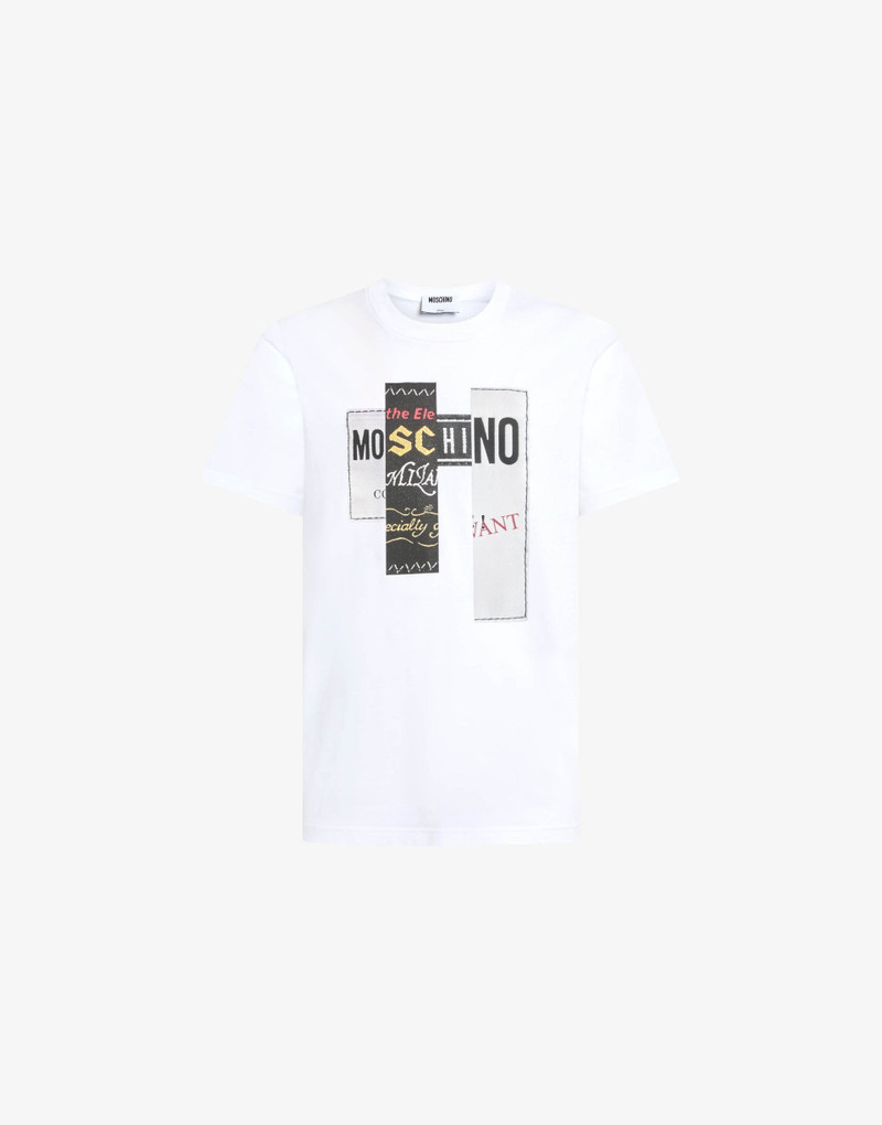 PRINTED COTTON JERSEY T-SHIRT - 1