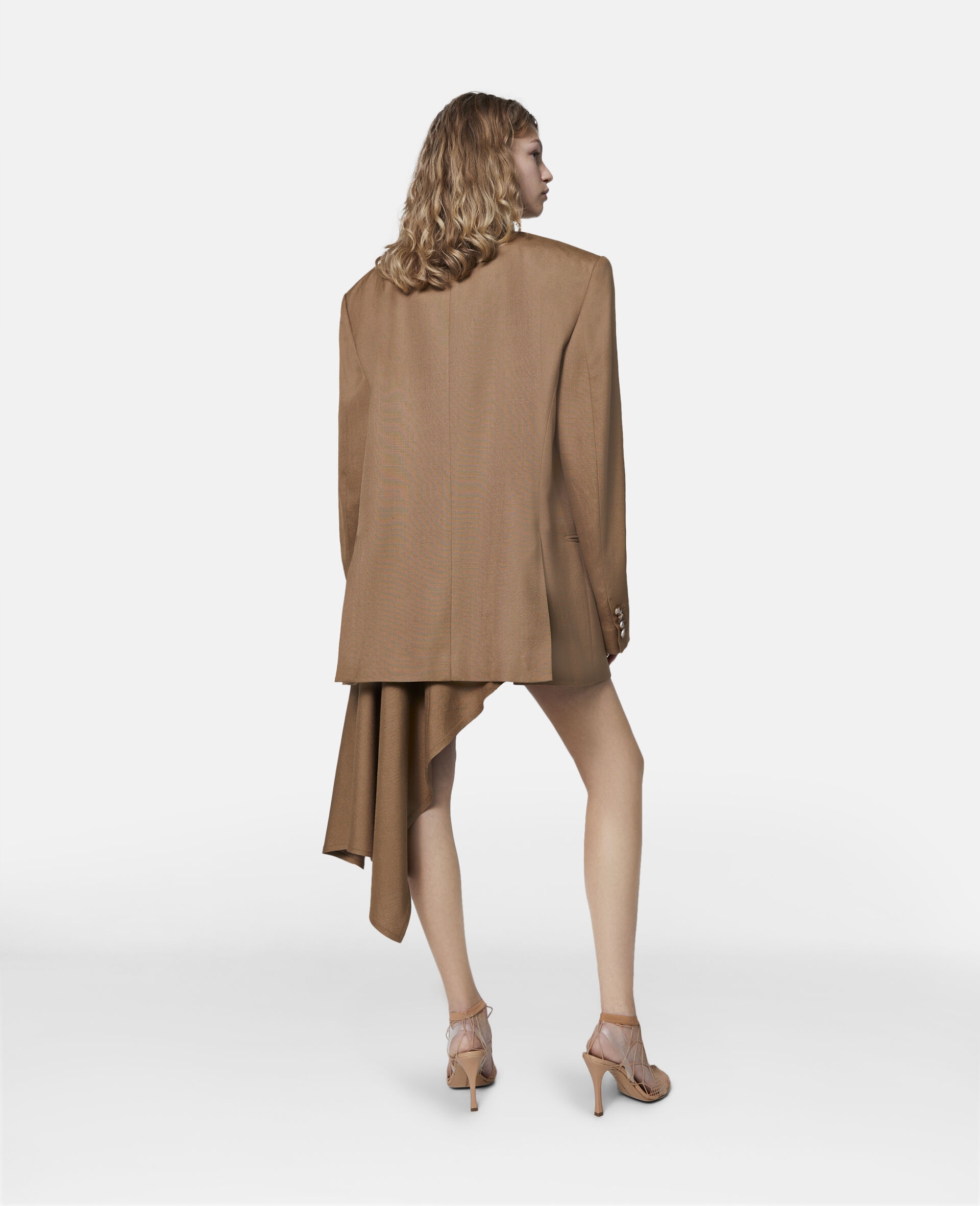 Oversized Double-Breasted Blazer - 3