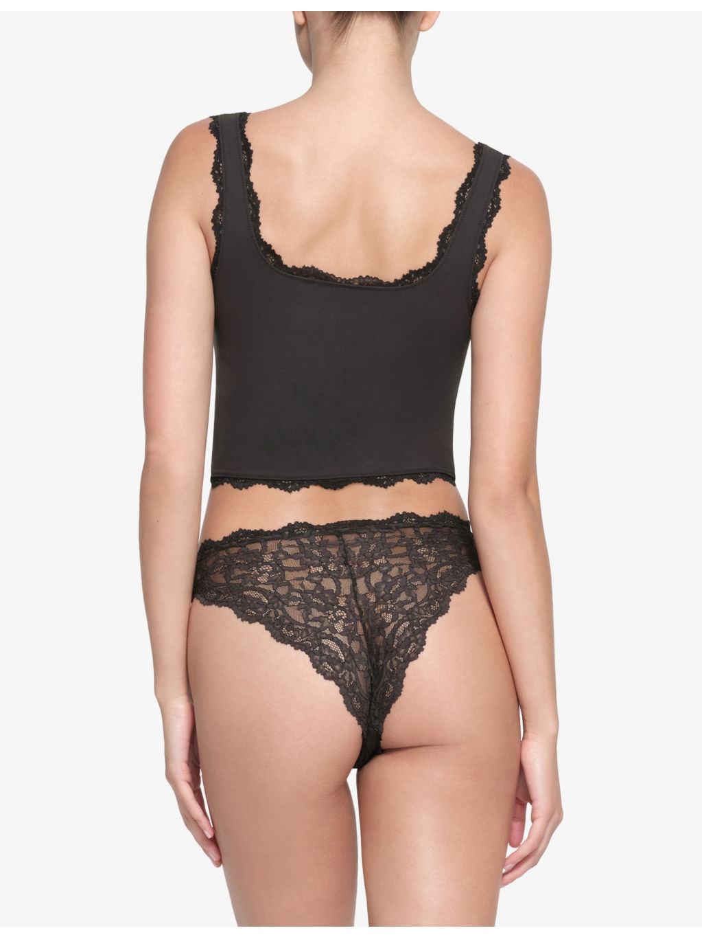 Fits Everybody Lace Jersey Tank Top - 4