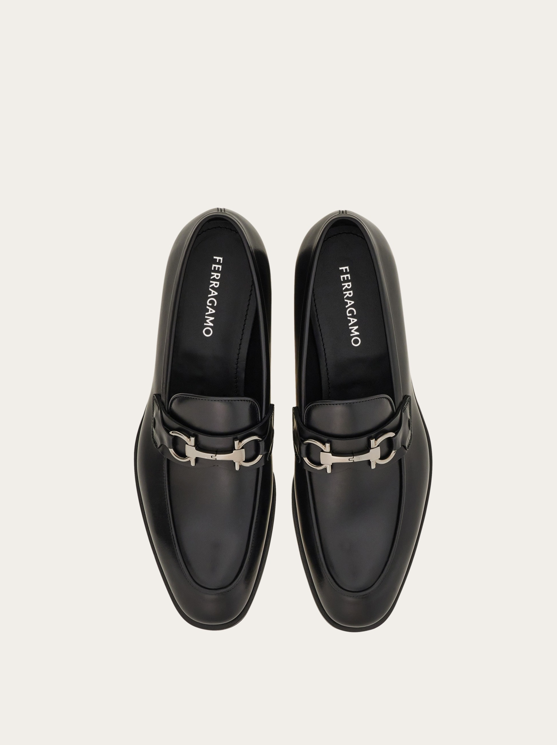 Loafer with Gancini buckle - 3