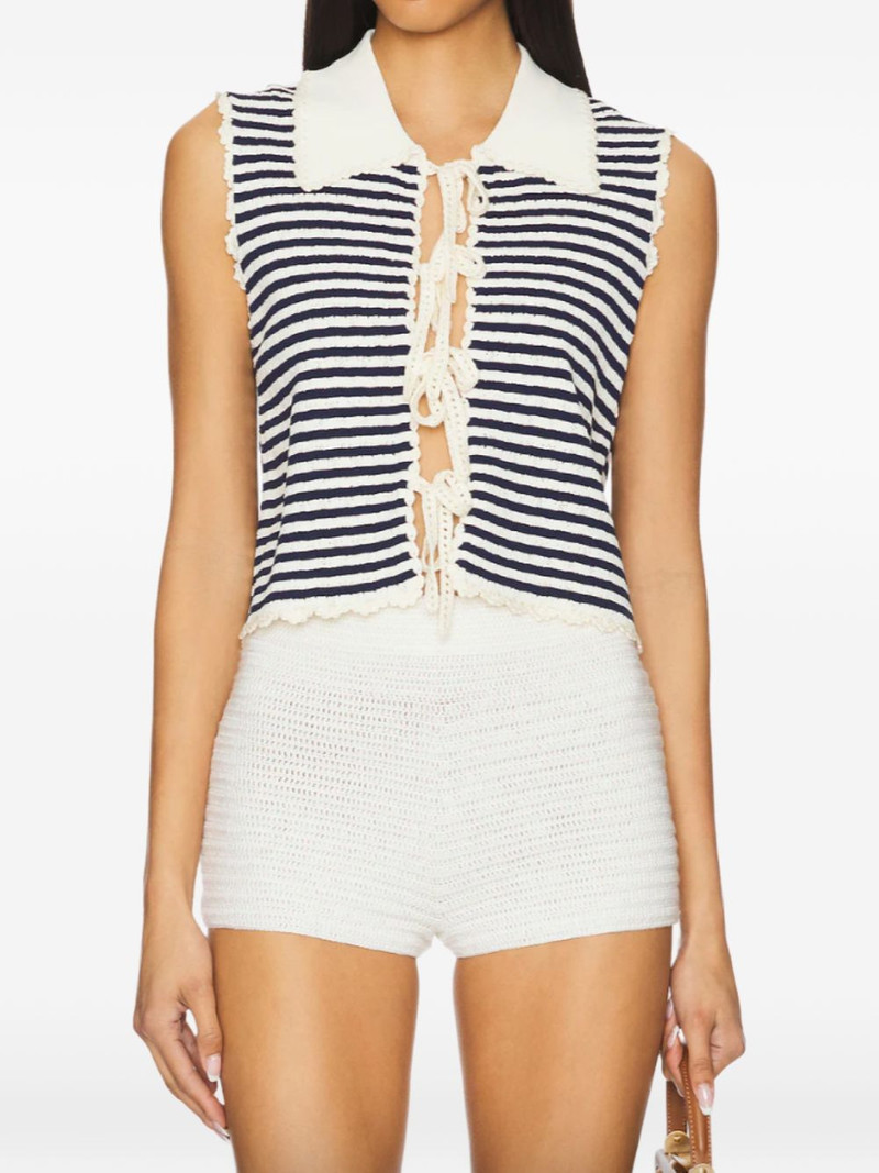 striped sleeveless top 1