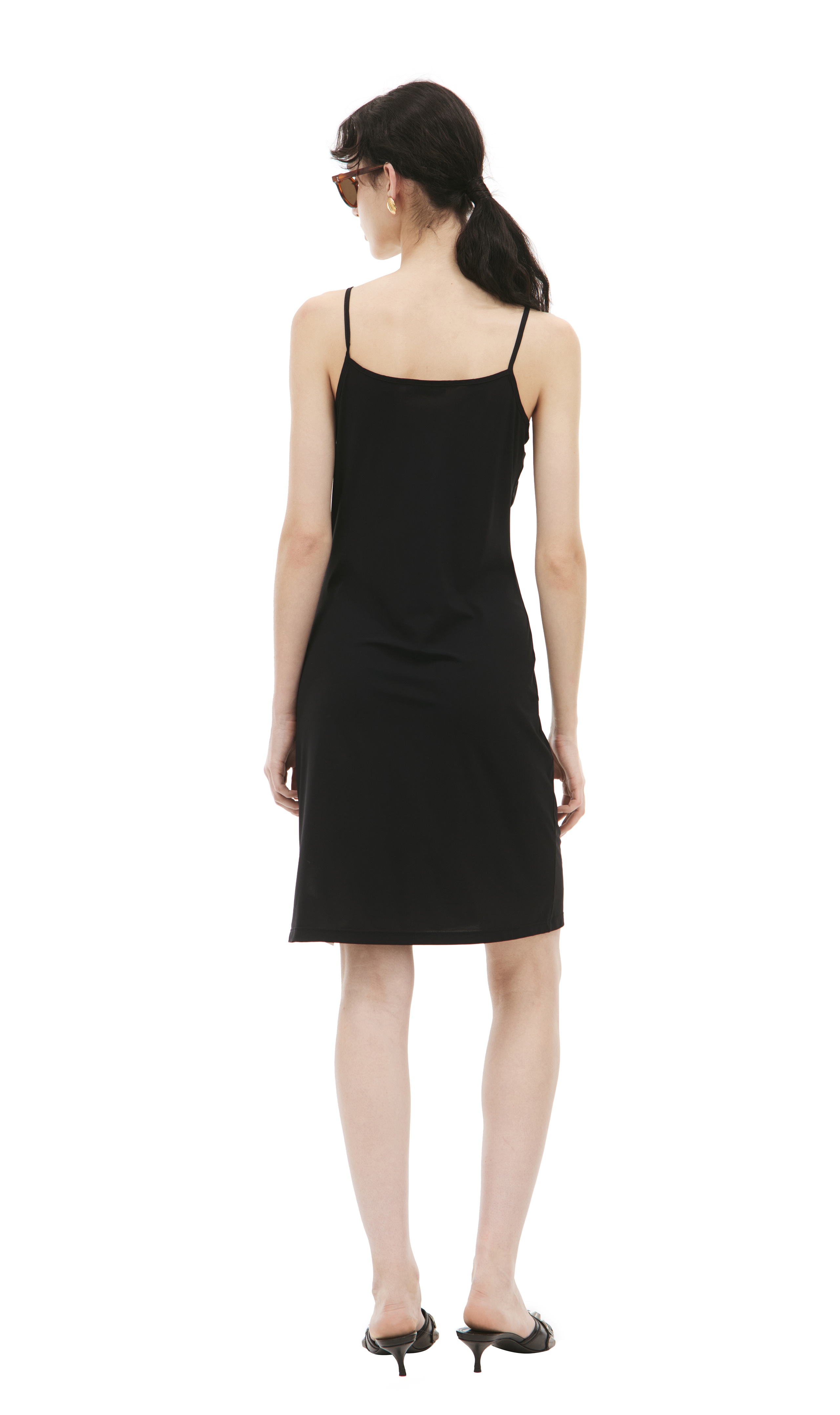 V-NECK MINI DRESS - 3
