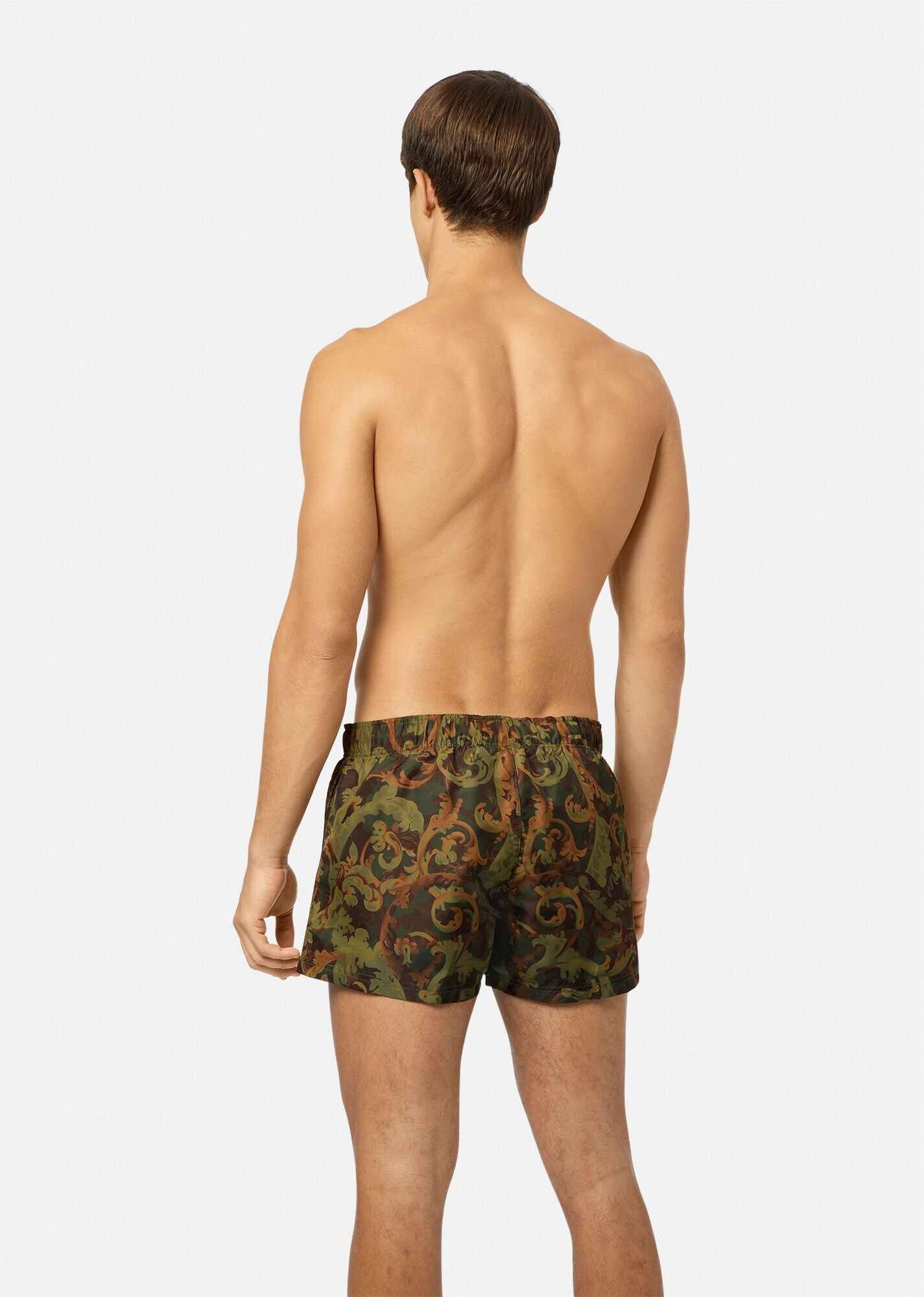 Baroccoflage Print Swim Shorts - 3