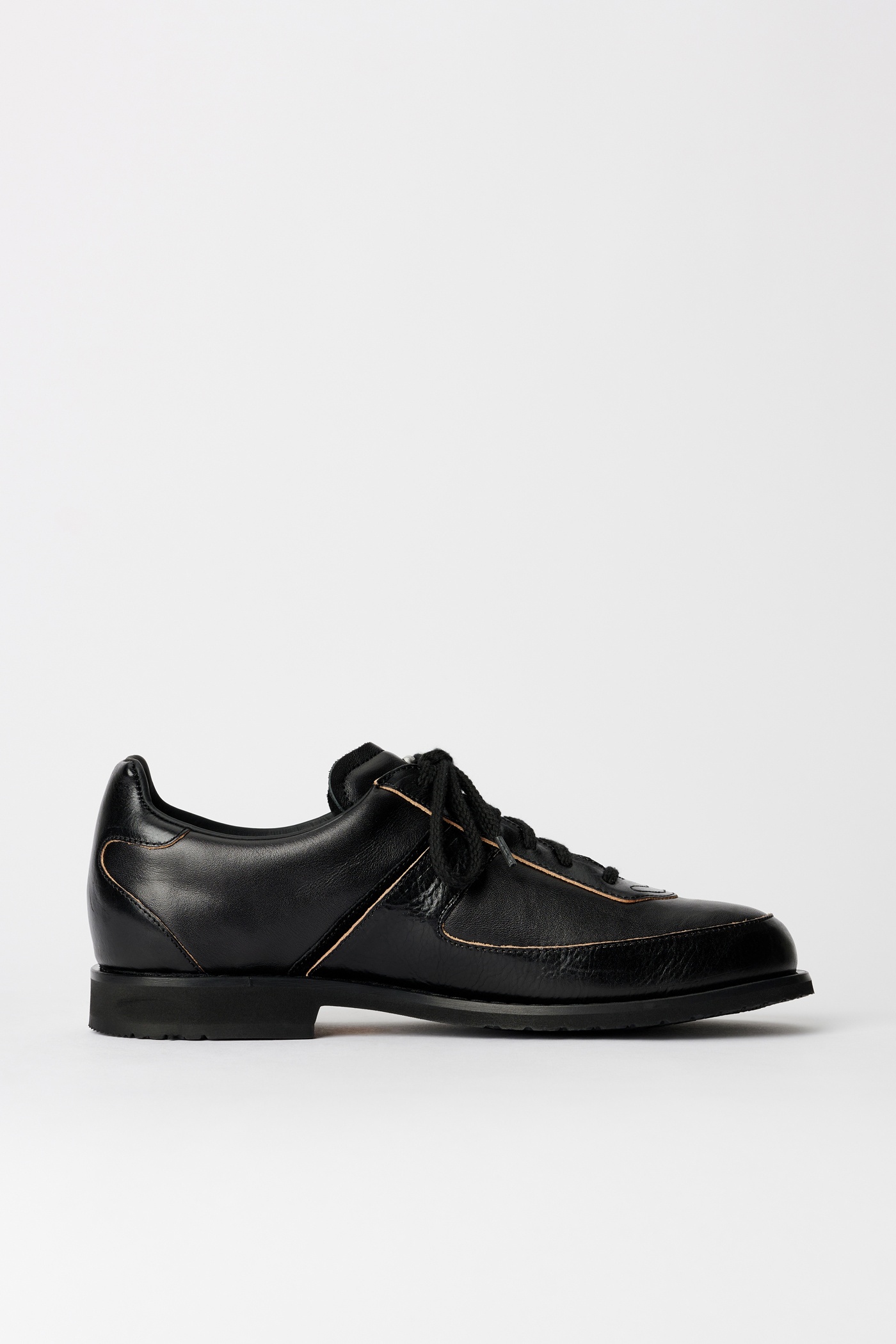 Ten Pin Shoe Black Strike Leather - 4