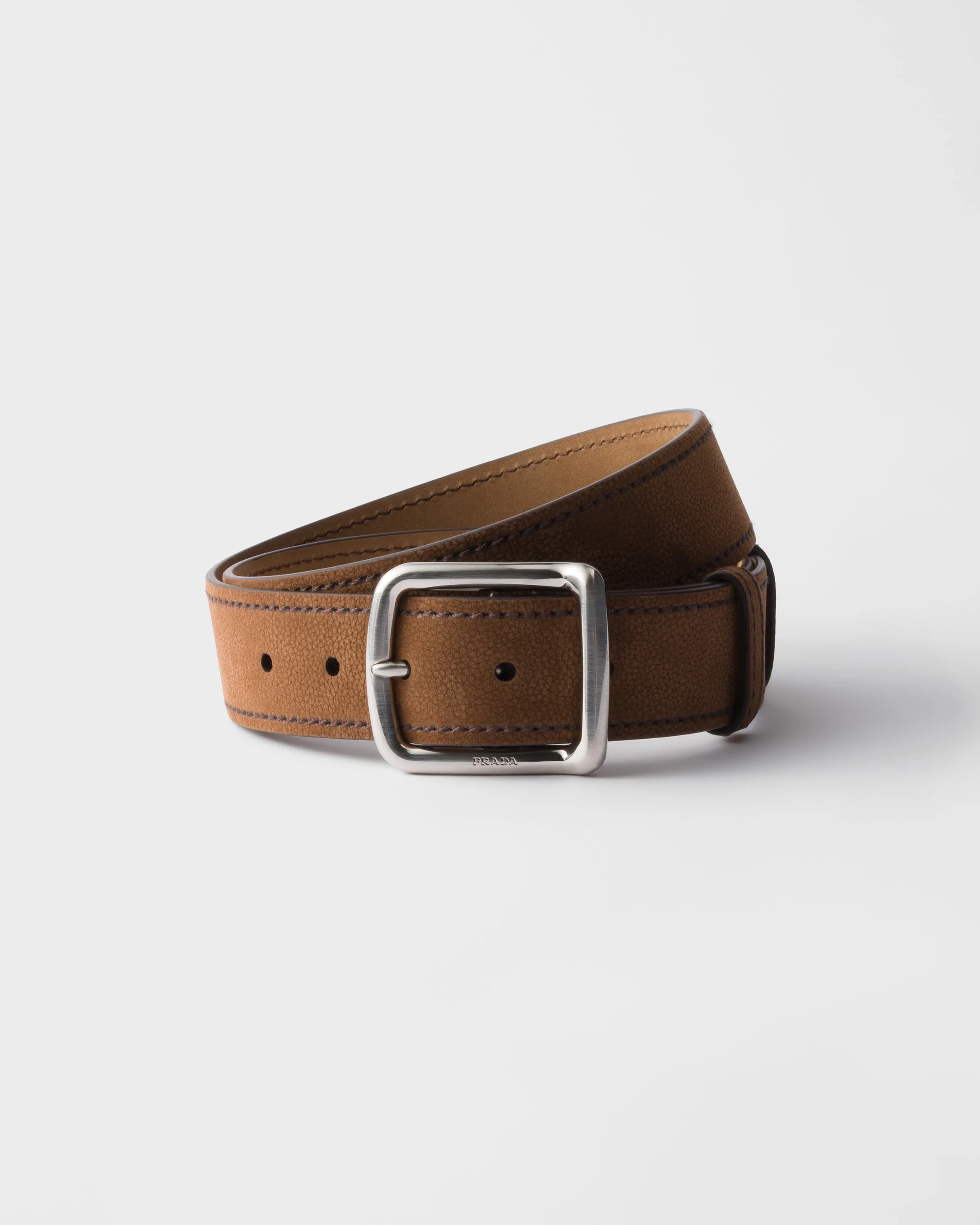 Nubuck leather belt - 1