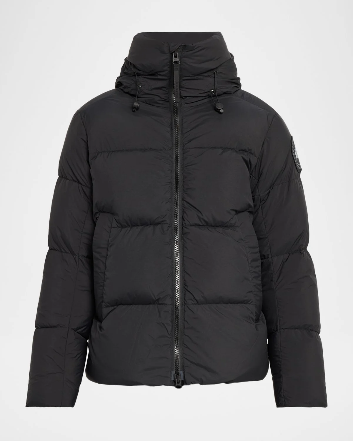 Men's Crofton Matte Nylon Hooded Puffer Jacket - 1