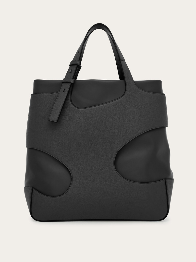 Tote bag with cut-out detailing 3