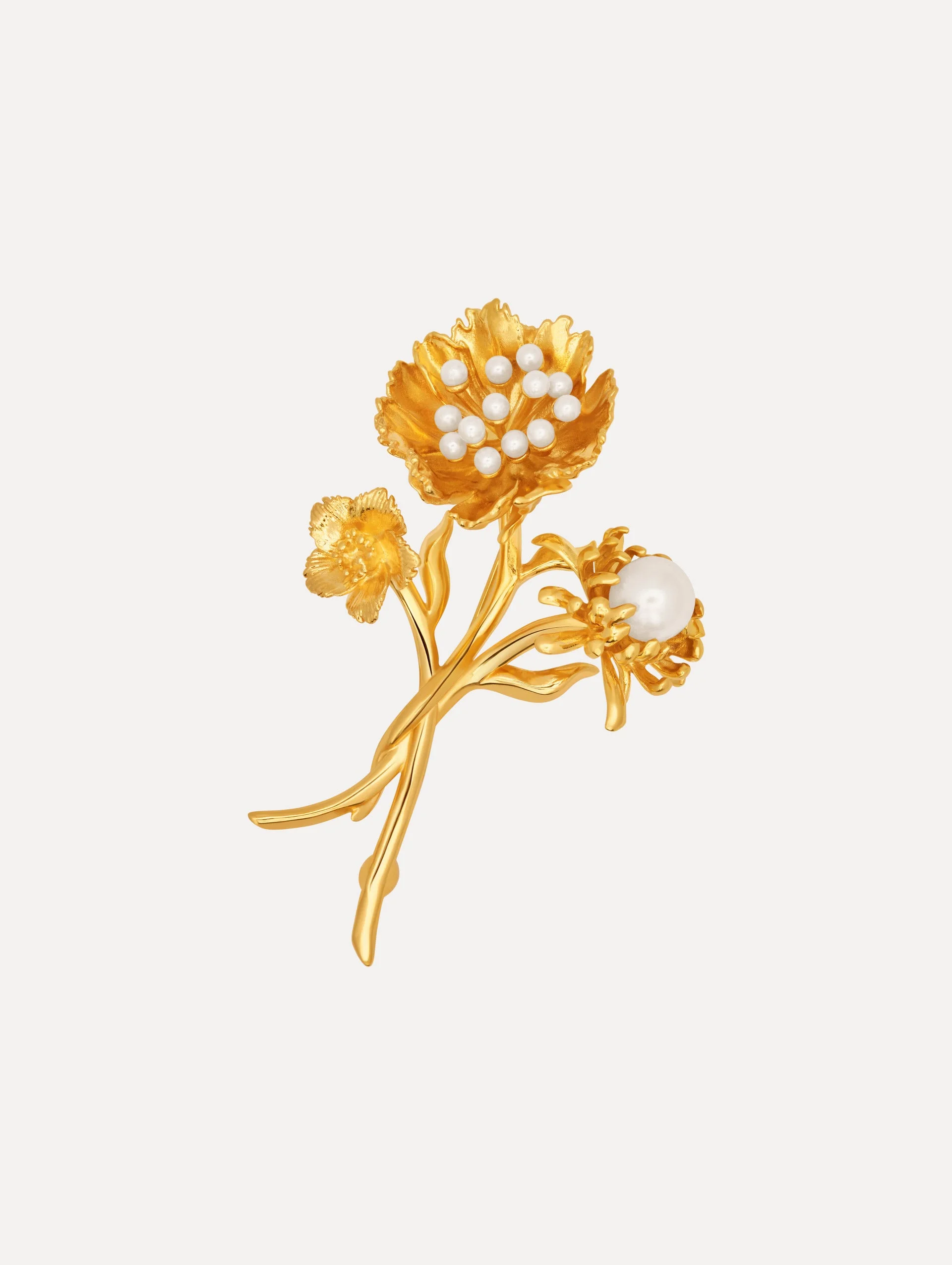 PEARL BOUQUET BROOCH - 1
