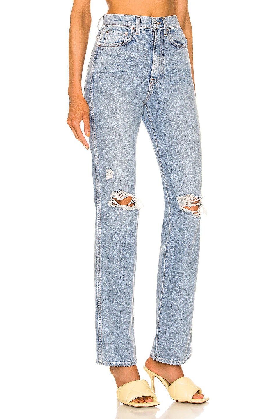 Sara Super High Rise Slim Straight - 2