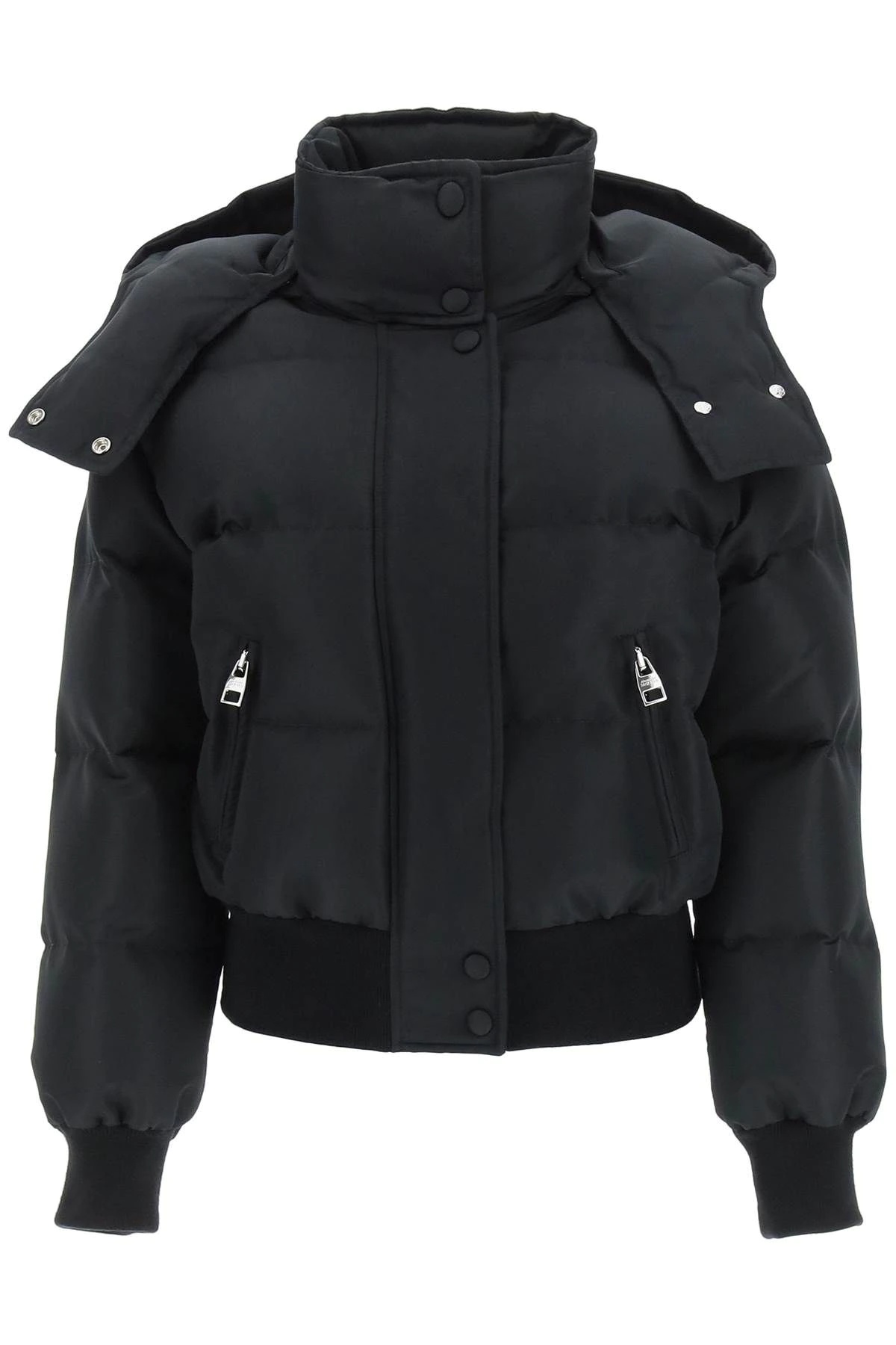 GRAFFITI LOGO SHORT DOWN JACKET - 1