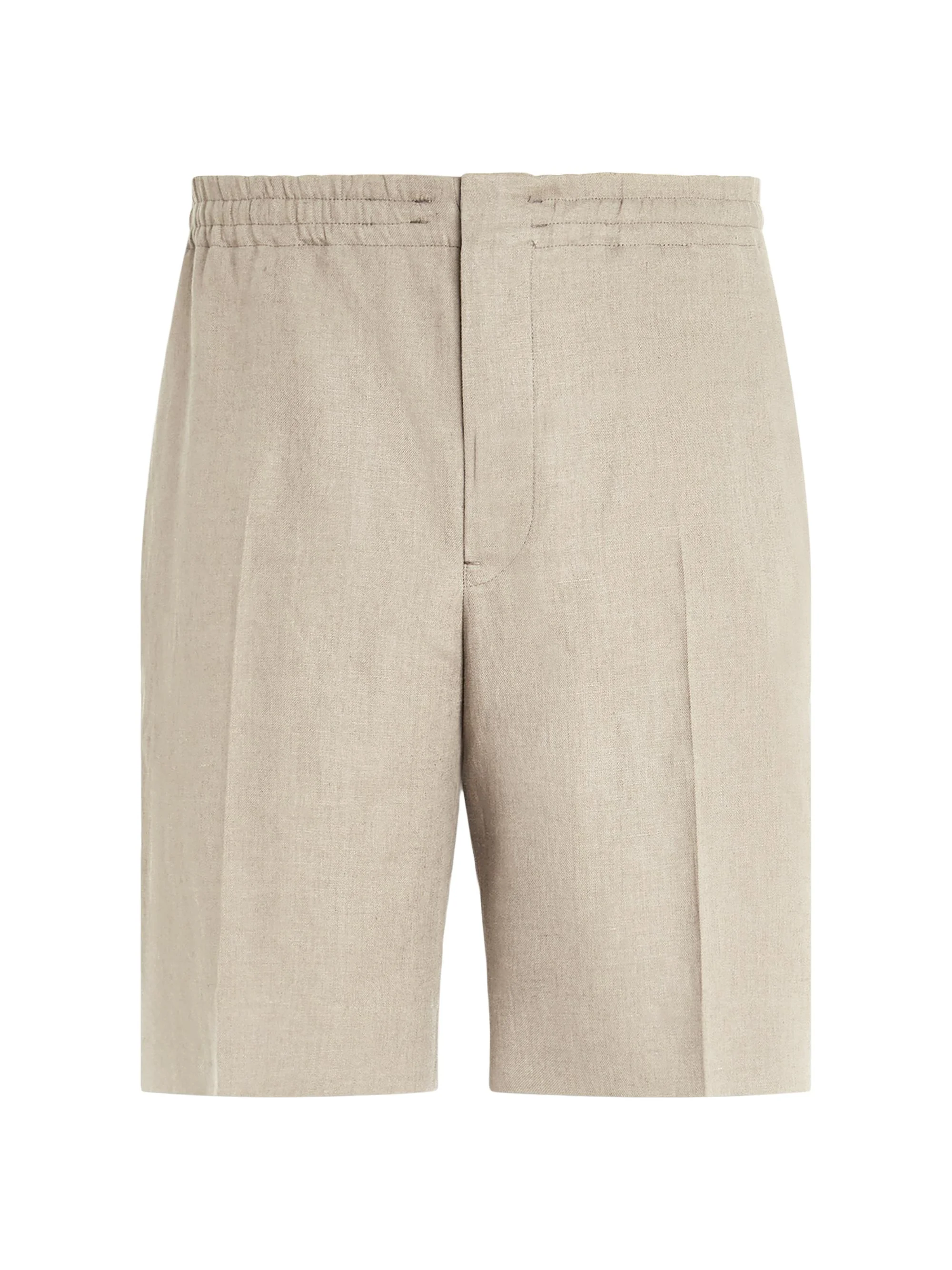 Men's Oasi Lino Shorts - Light Taupe - 1