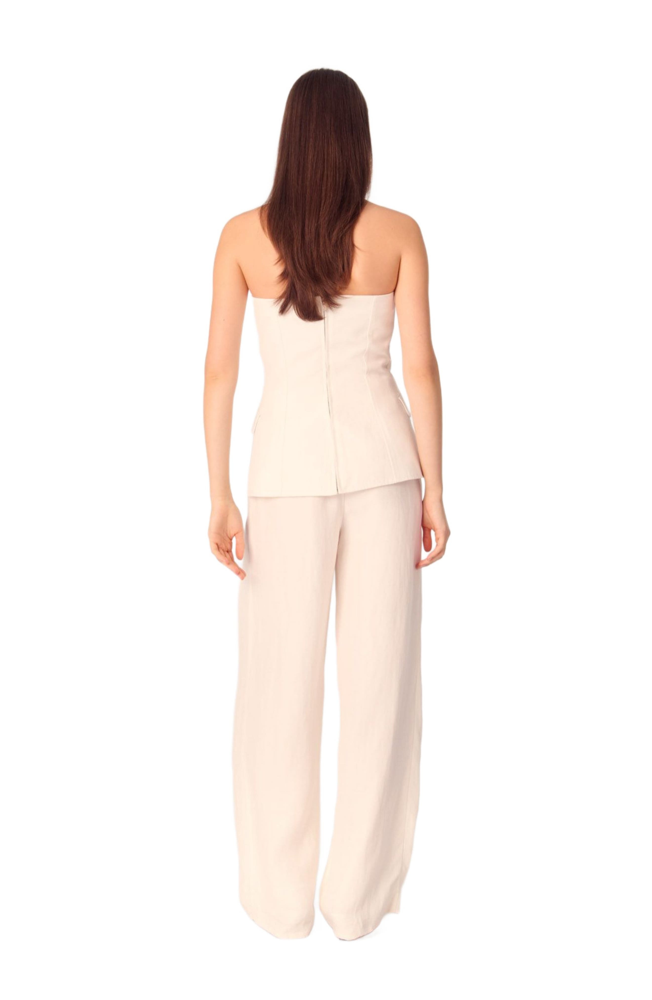 maje Bustier top in Ecru at Nordstrom - 2