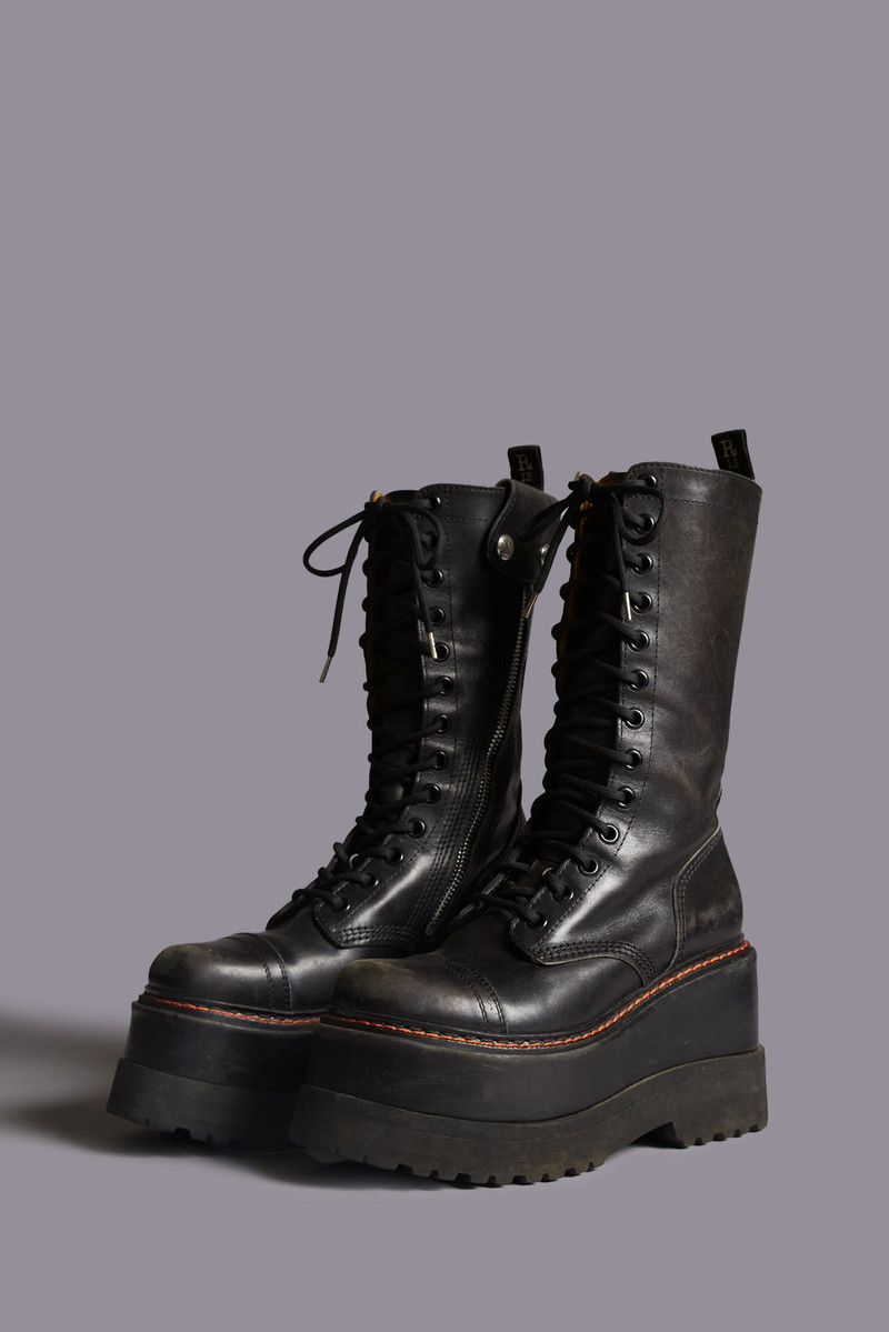 R13 MEDIUM JUMP BOOT - BLACK outlook