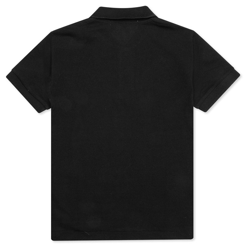 Comme des Garçons PLAY COMME DES GARCONS PLAY BLACK EMBLEM WOMEN'S POLO SHIRT - BLACK outlook