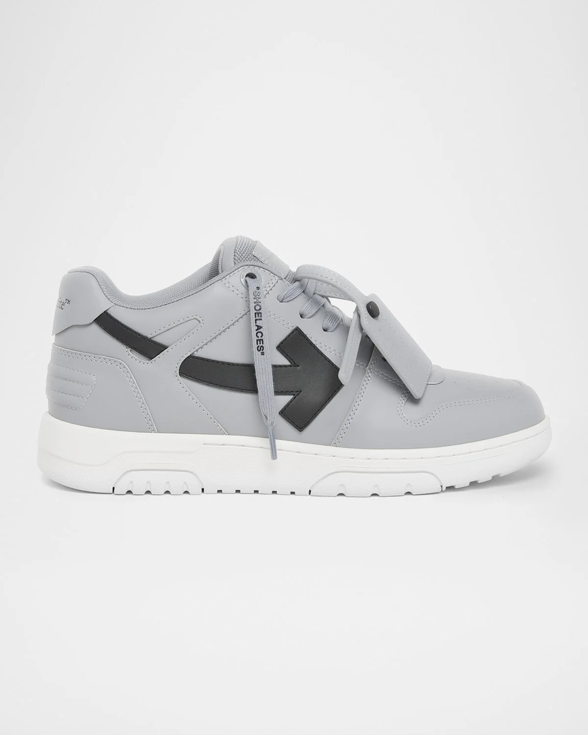 Men's Out Of Office Leather Low-Top Sneakers - 1