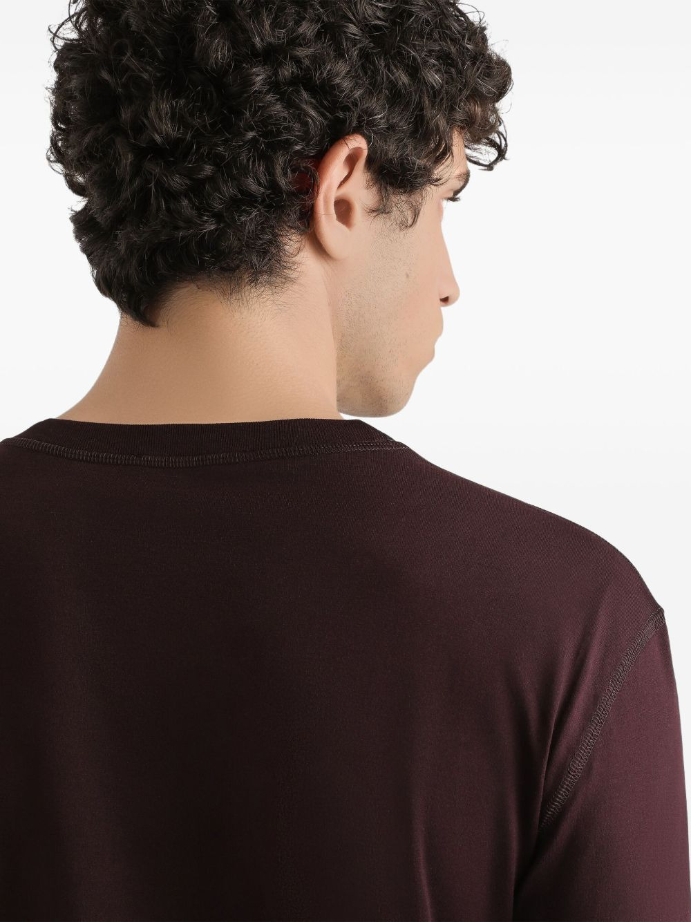 long-sleeve cotton T-shirt - 5