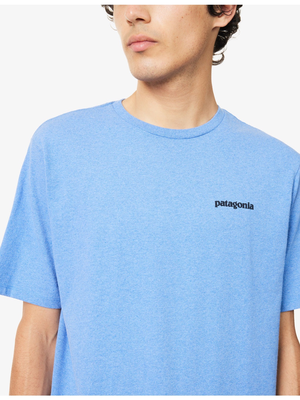 P-6 Logo Responsibili Crewneck Cotton-Blend T-Shirt - 5