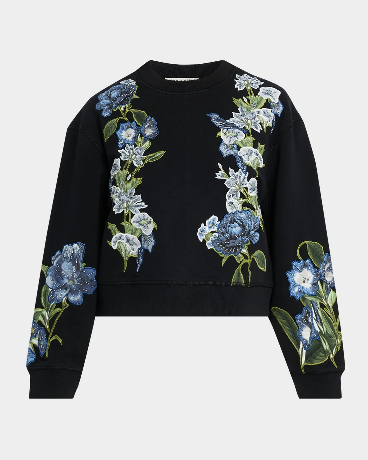 Russell Embellished Crewneck Sweatshirt - 1