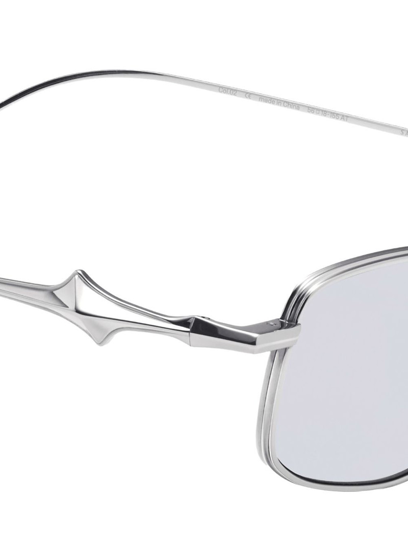 Saga 02 rectangular-temple sunglasses 4