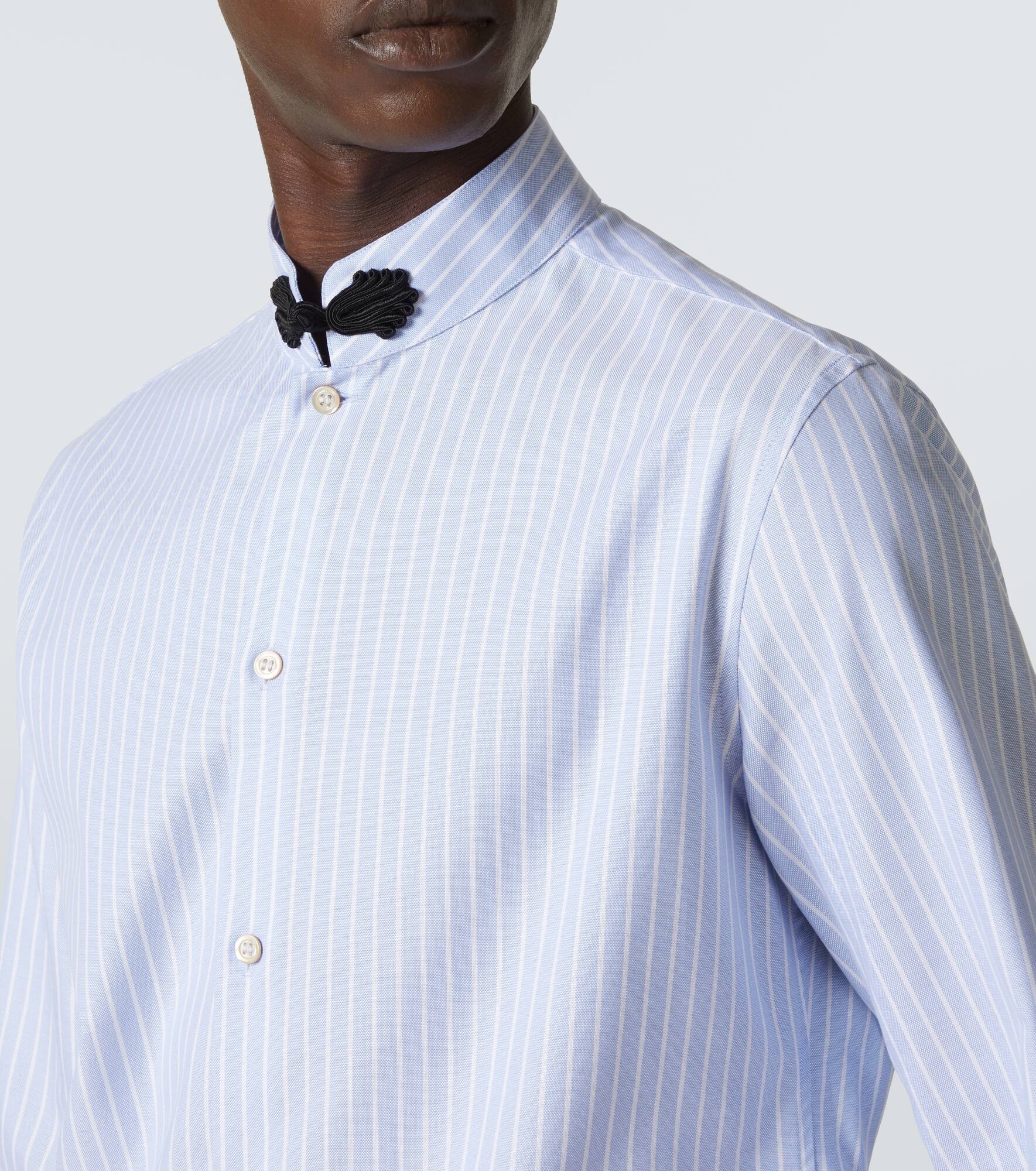 Striped cotton shirt - 5