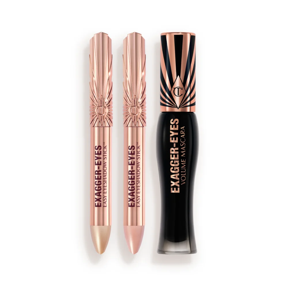 Exagger-Eyes Easy Eyeshadow & Mascara Trio Eye Kit - 1