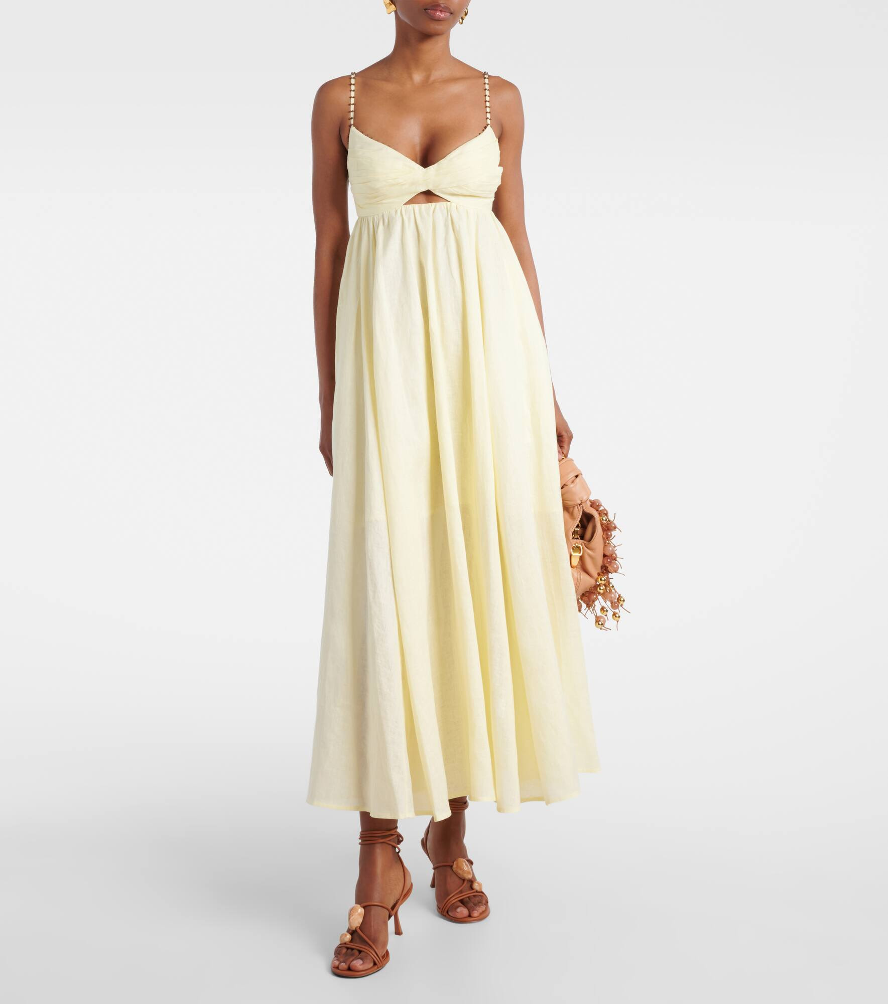 Rhiannon linen bustier dress - 2