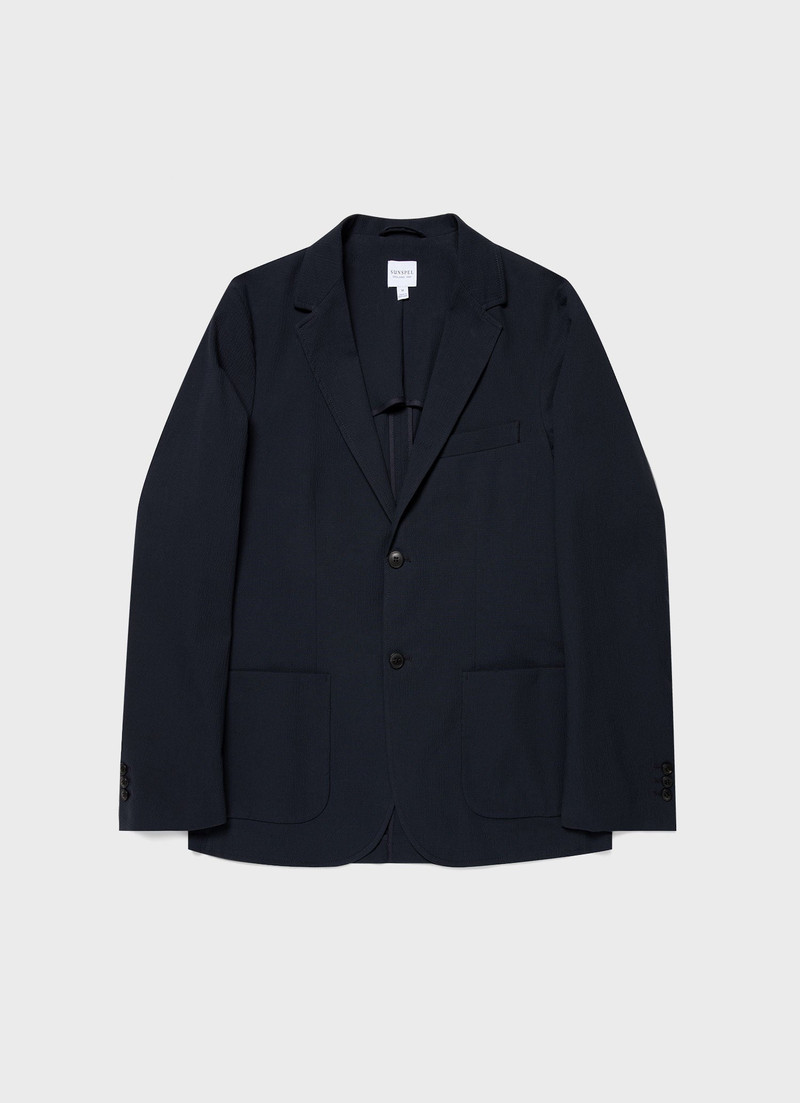 Seersucker Blazer - 1