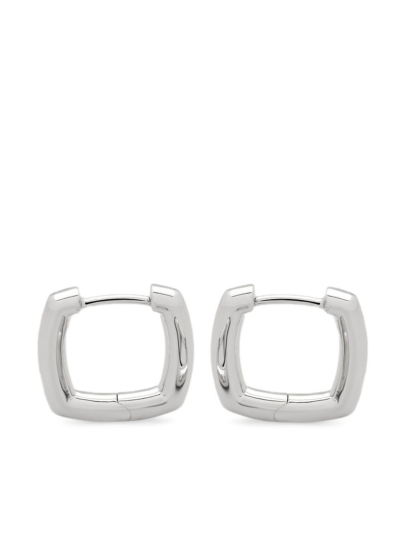 square-shape hoop earrings 1