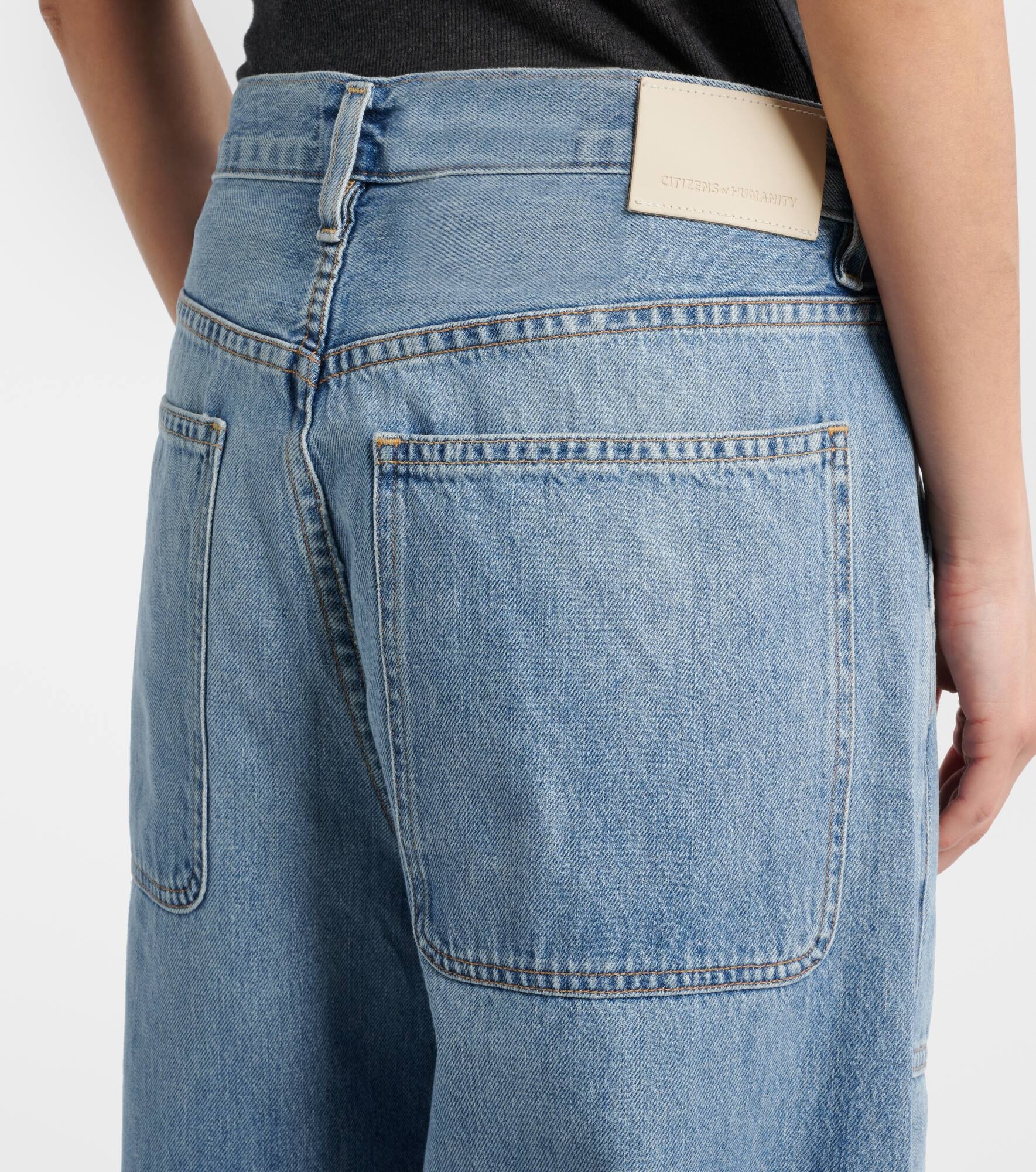 Ayla high-rise wide-leg jeans - 6