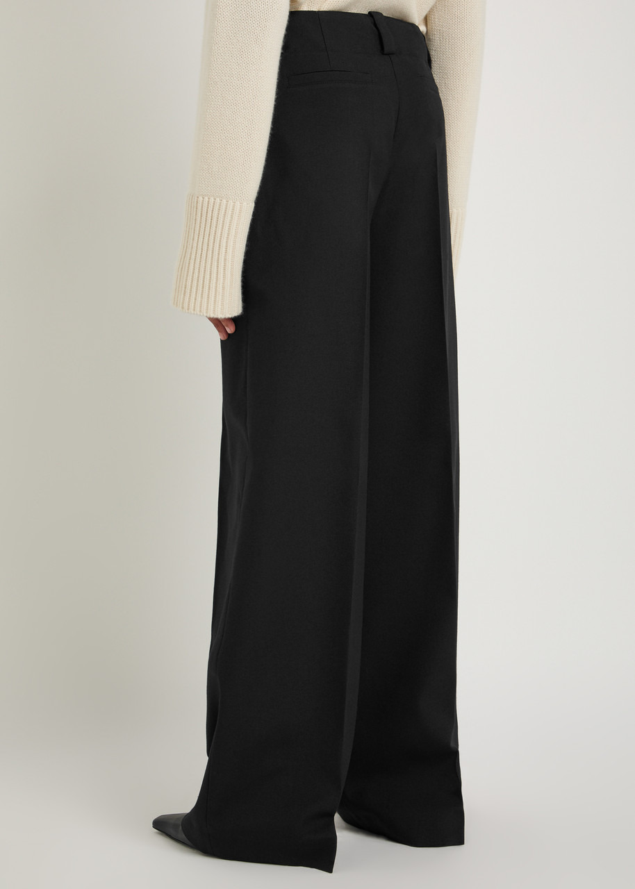 Moncler Logo-embellished Woven Trousers - 3