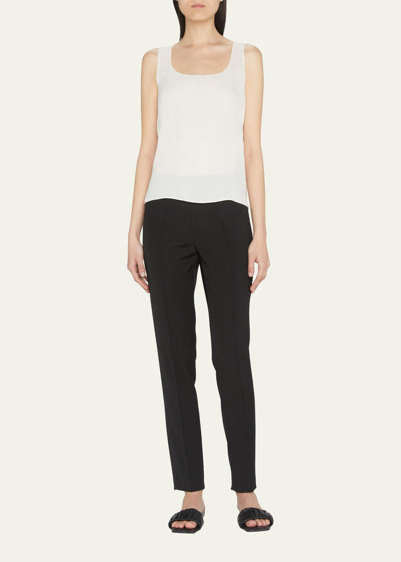 AKRIS Sleeveless Silk Shell outlook