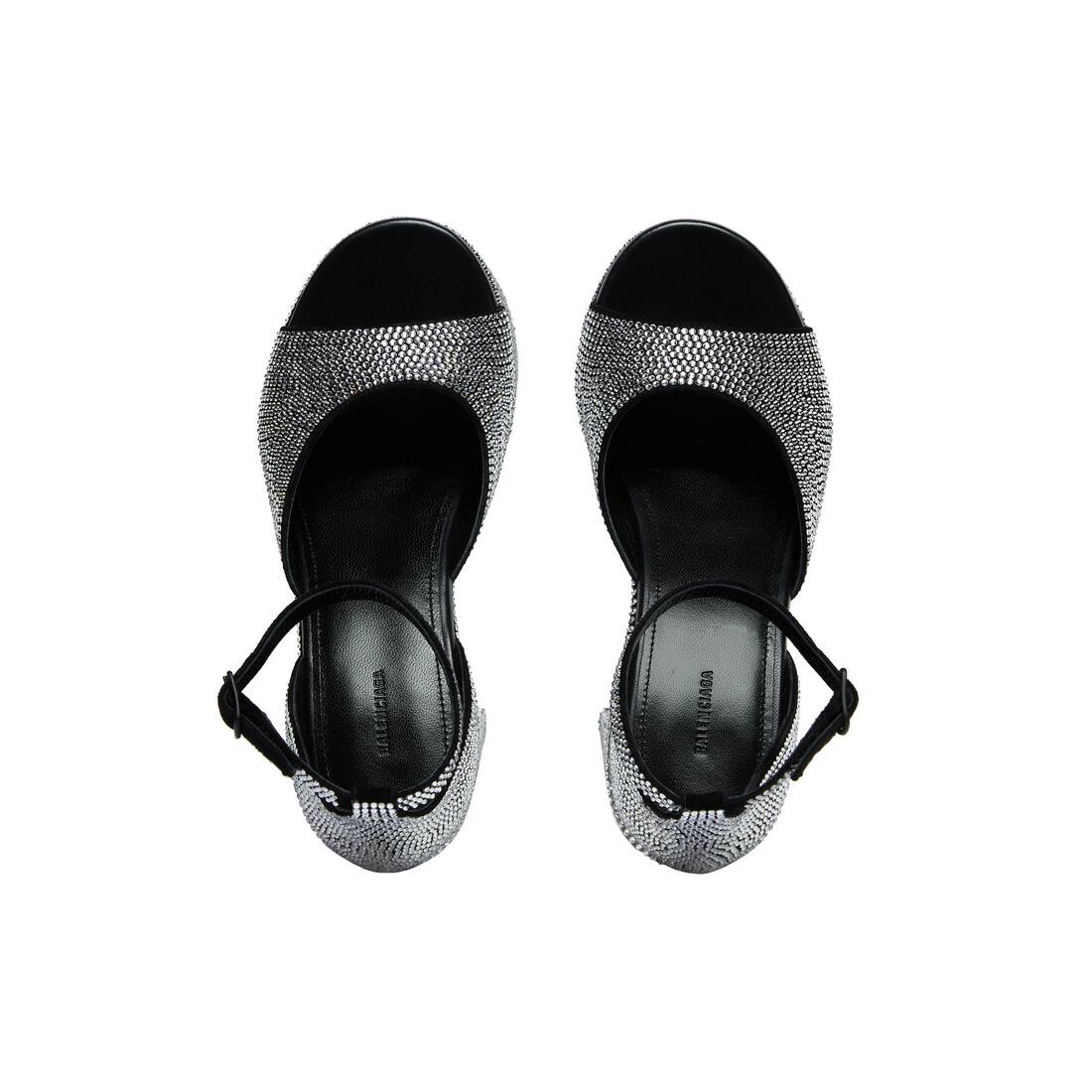 Women's Camden 160mm Sandal With Rhinestones in Black - 6