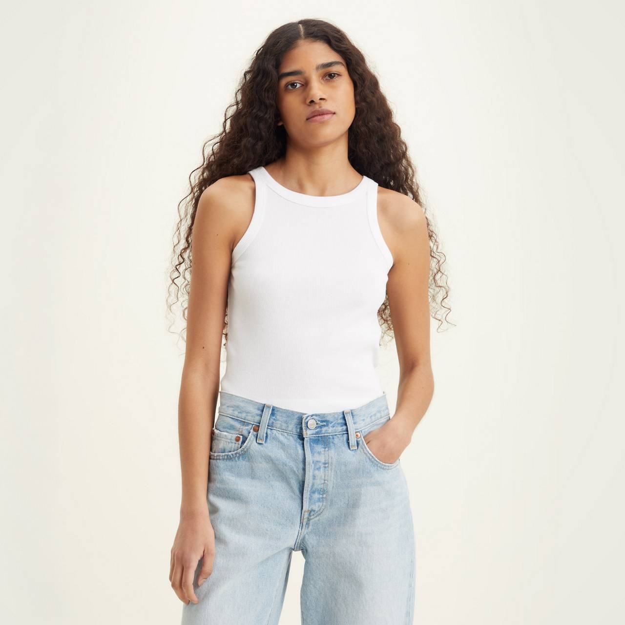 ESSENTIAL RACER TANK TOP - 2