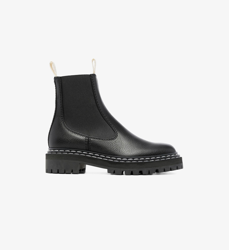 Lug Sole Chelsea Boots - 1