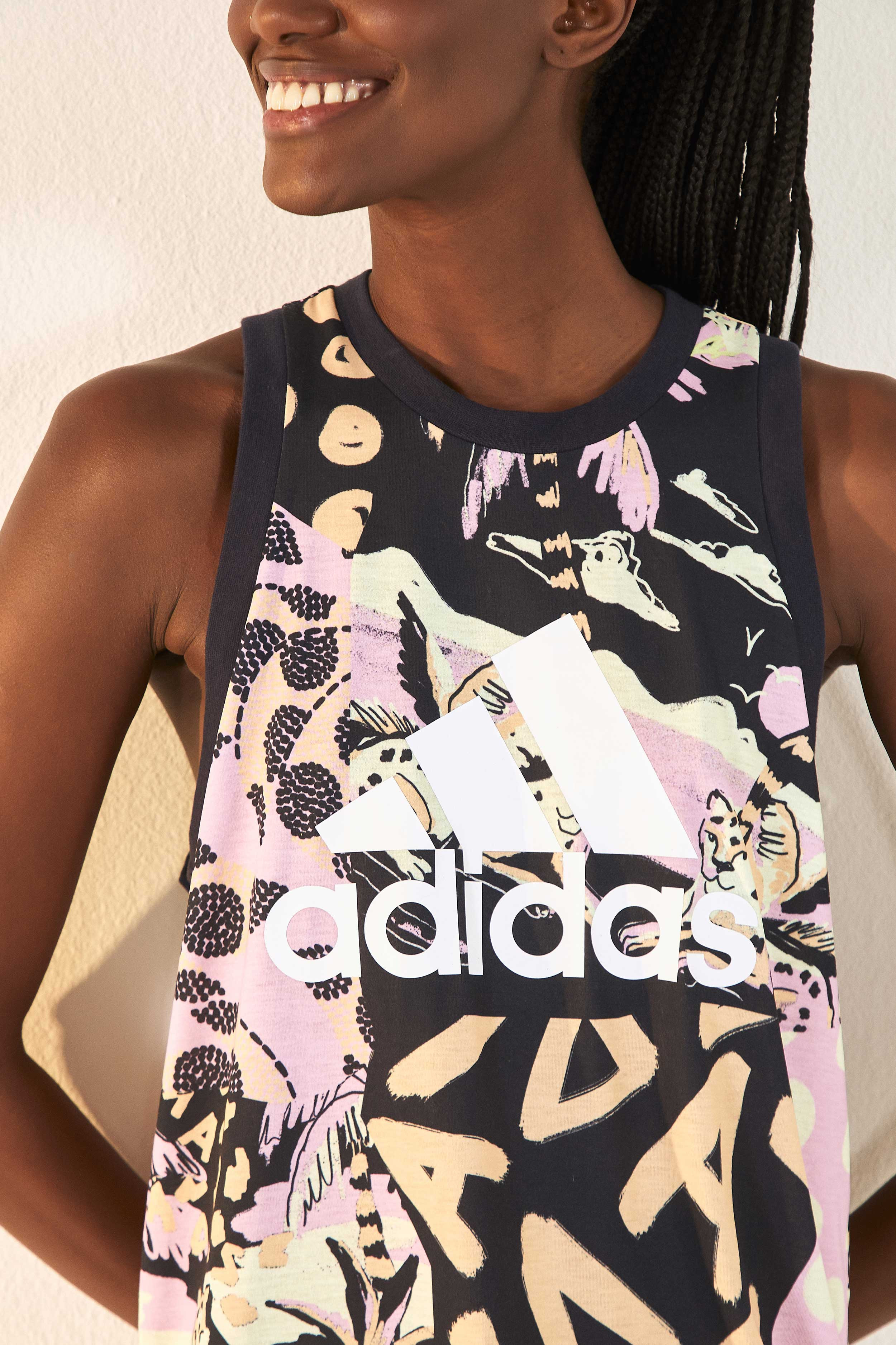 Adidas Farm Totally New Rio Dress Pink - 3