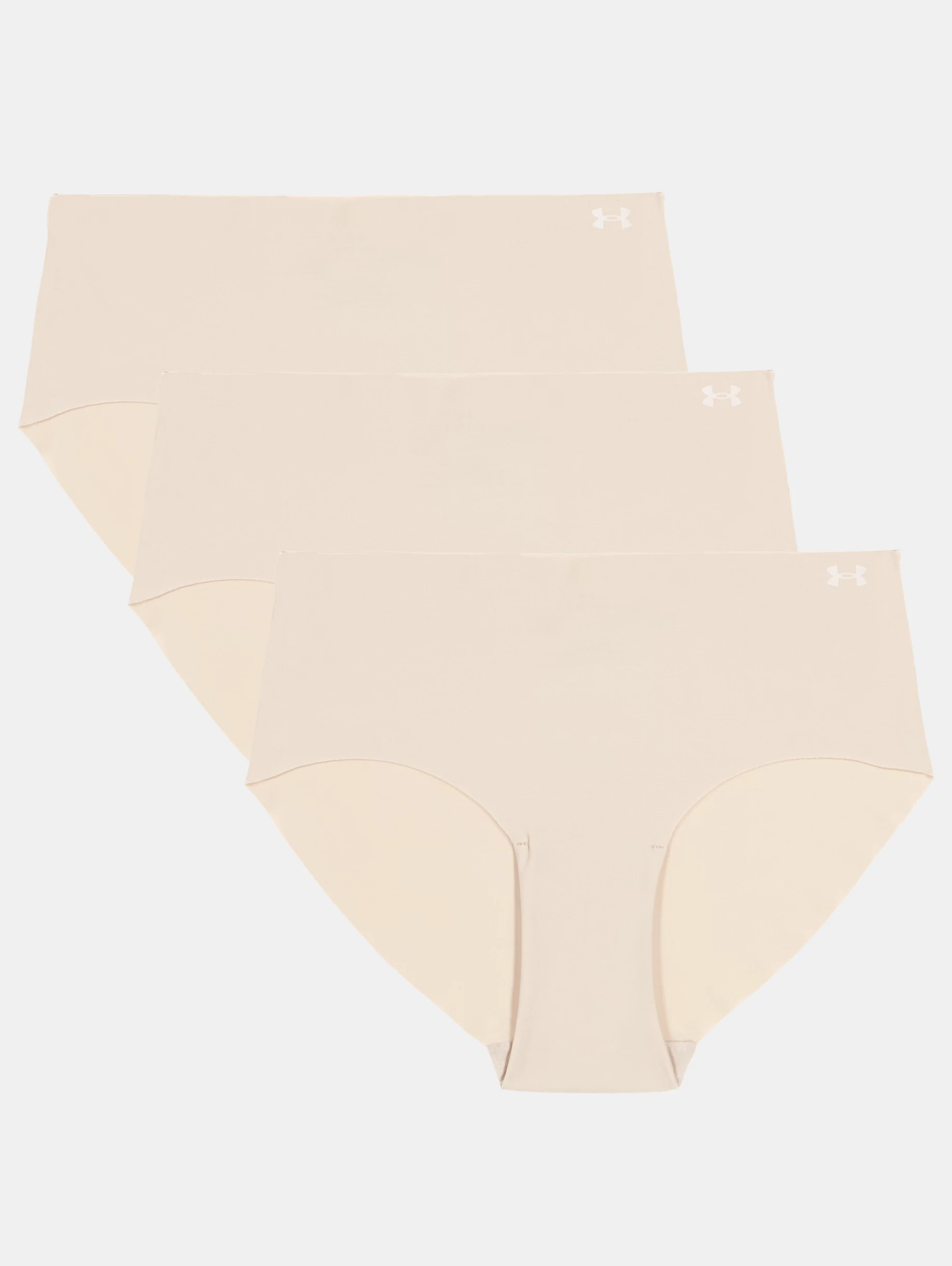 Women's UA Pure Stretch 3-Pack No Show Hipster - 4