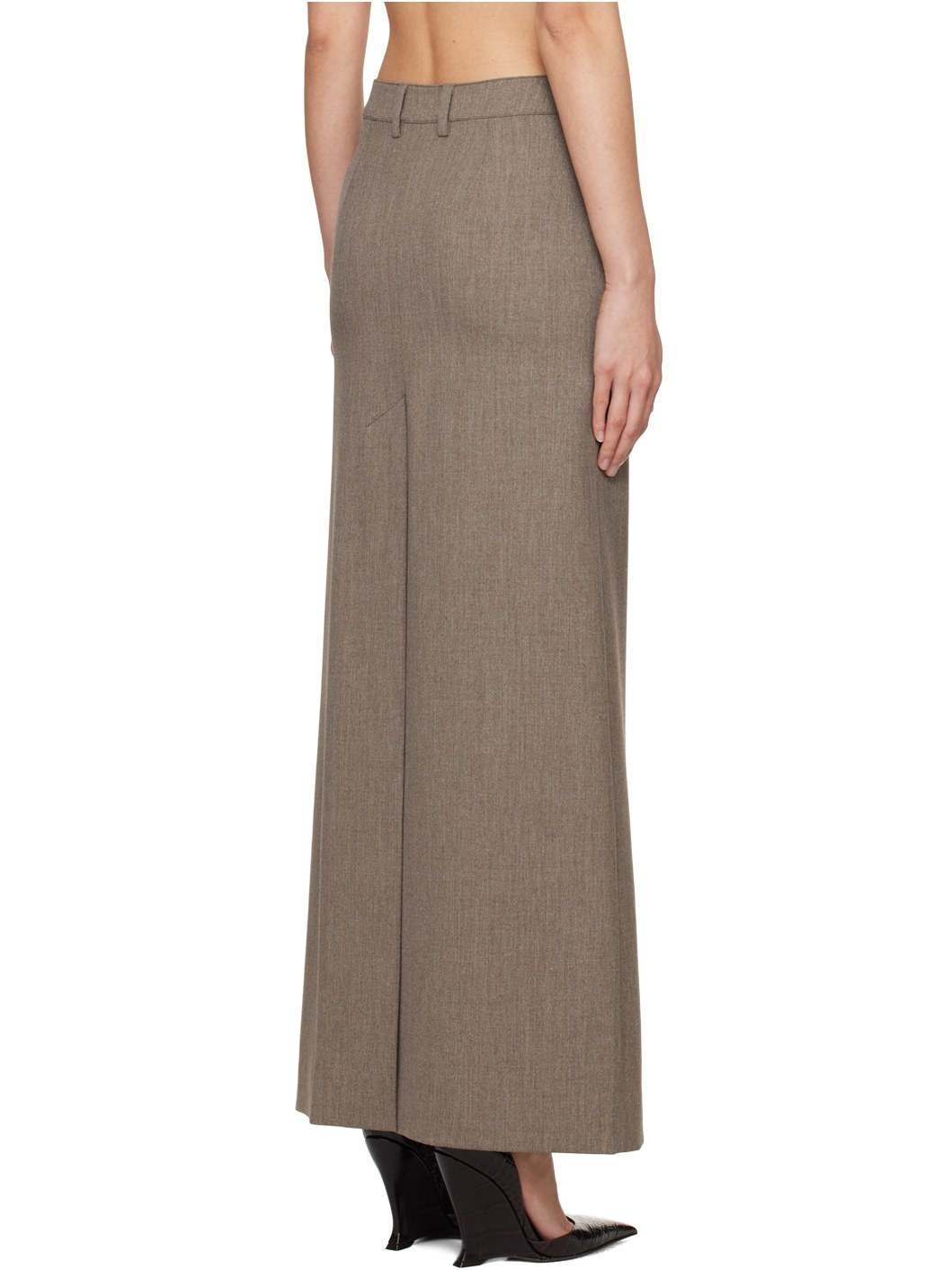 Brown Minter Maxi Skirt - 3