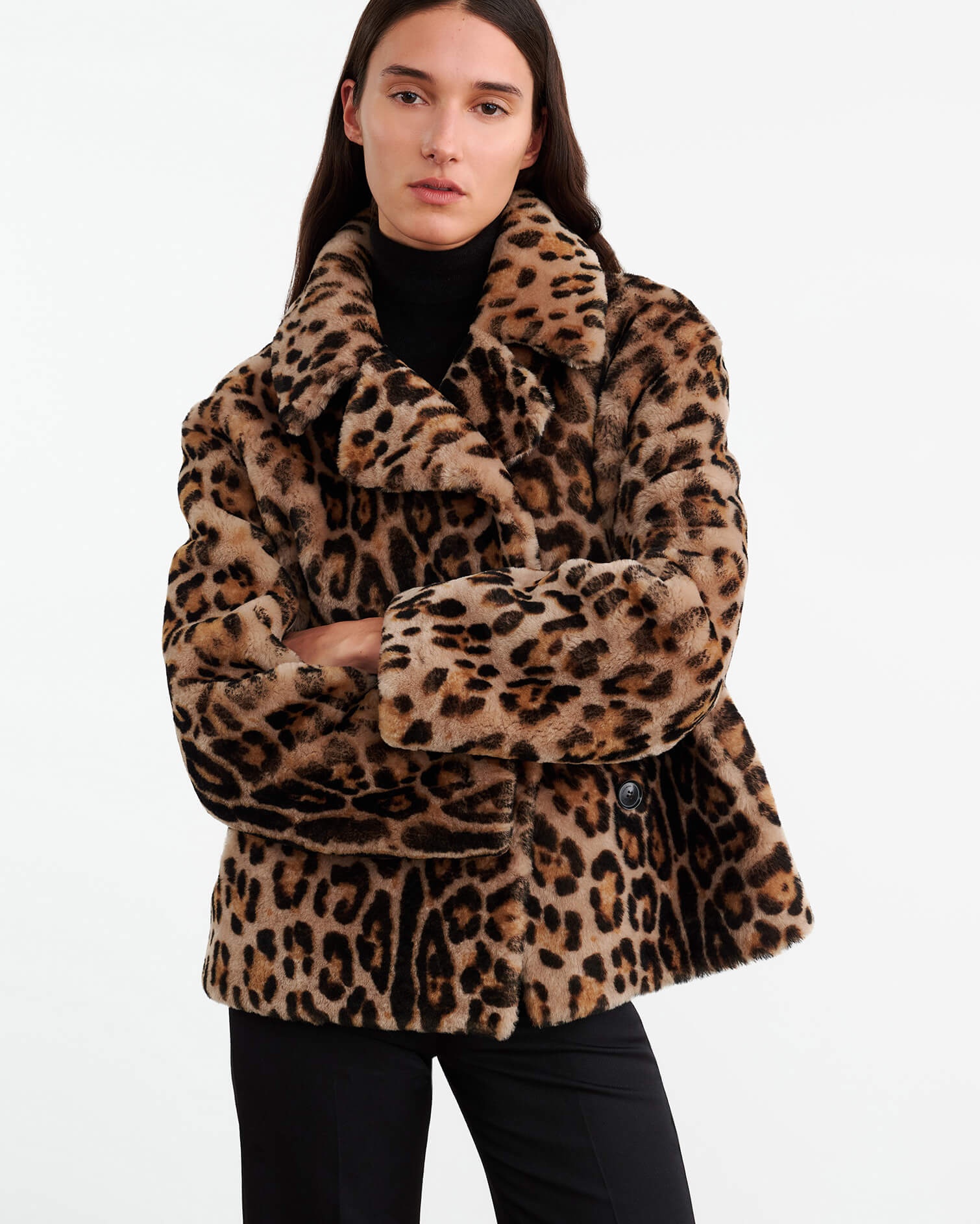 CLEOPHEE SHEARLING COAT - 2