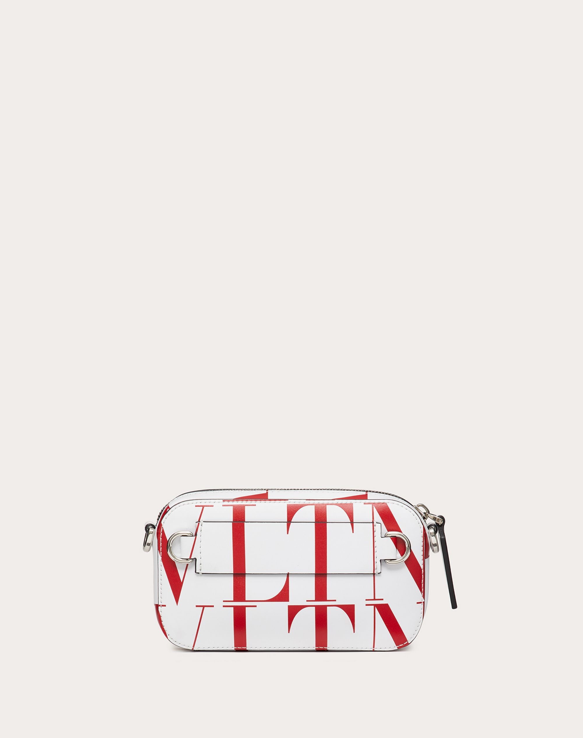 Small VLTN TIMES Leather Crossbody Bag - 3