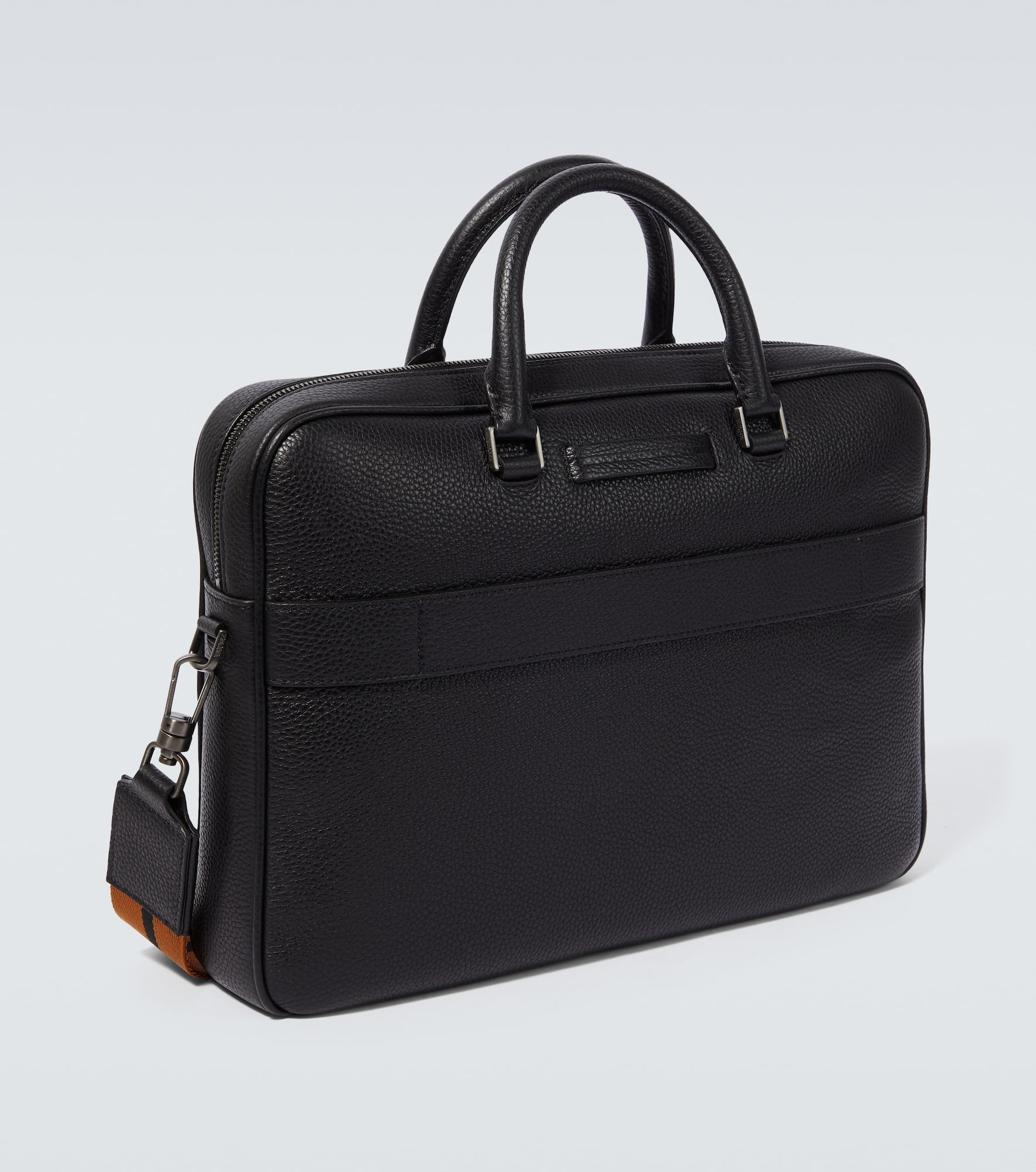 Edgy leather briefcase - 5