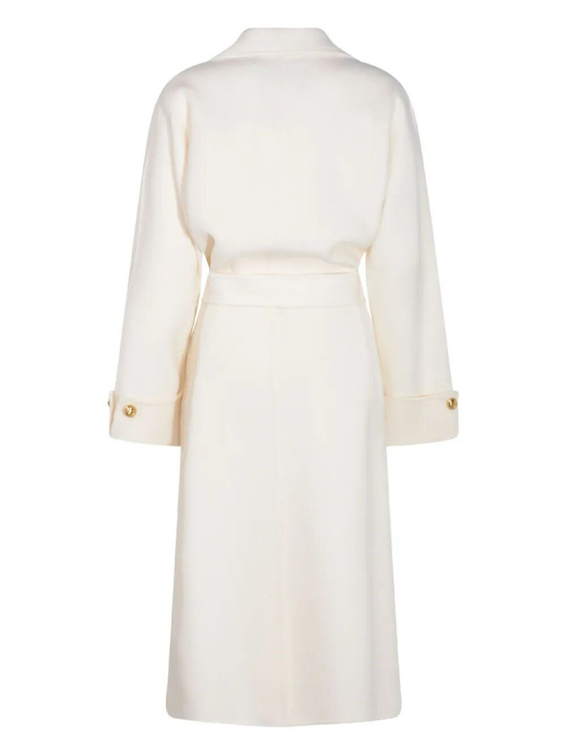 ELISABETTA FRANCHI Coat With Belt outlook