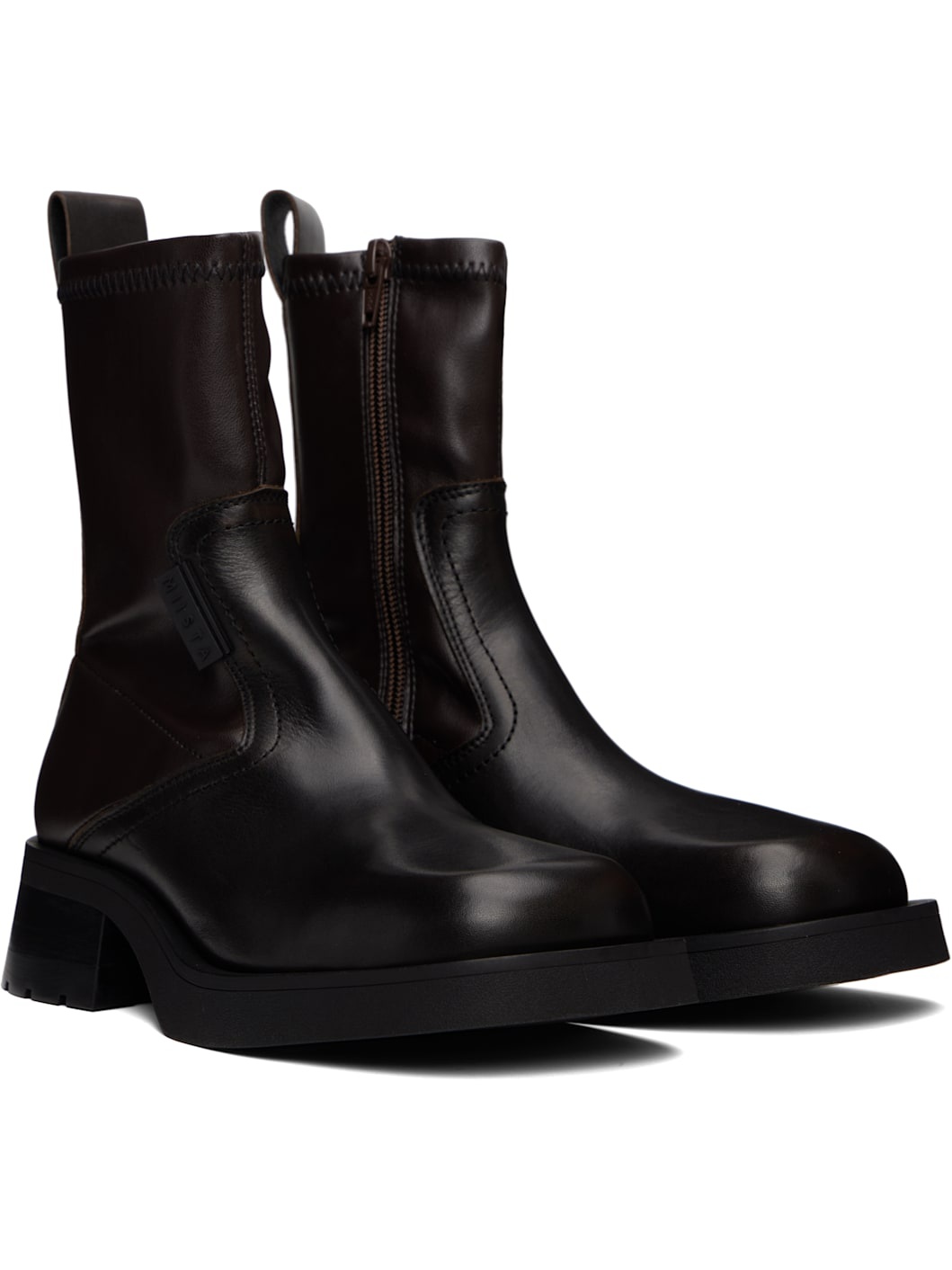 Brown New Oliana Ankle Boots - 4